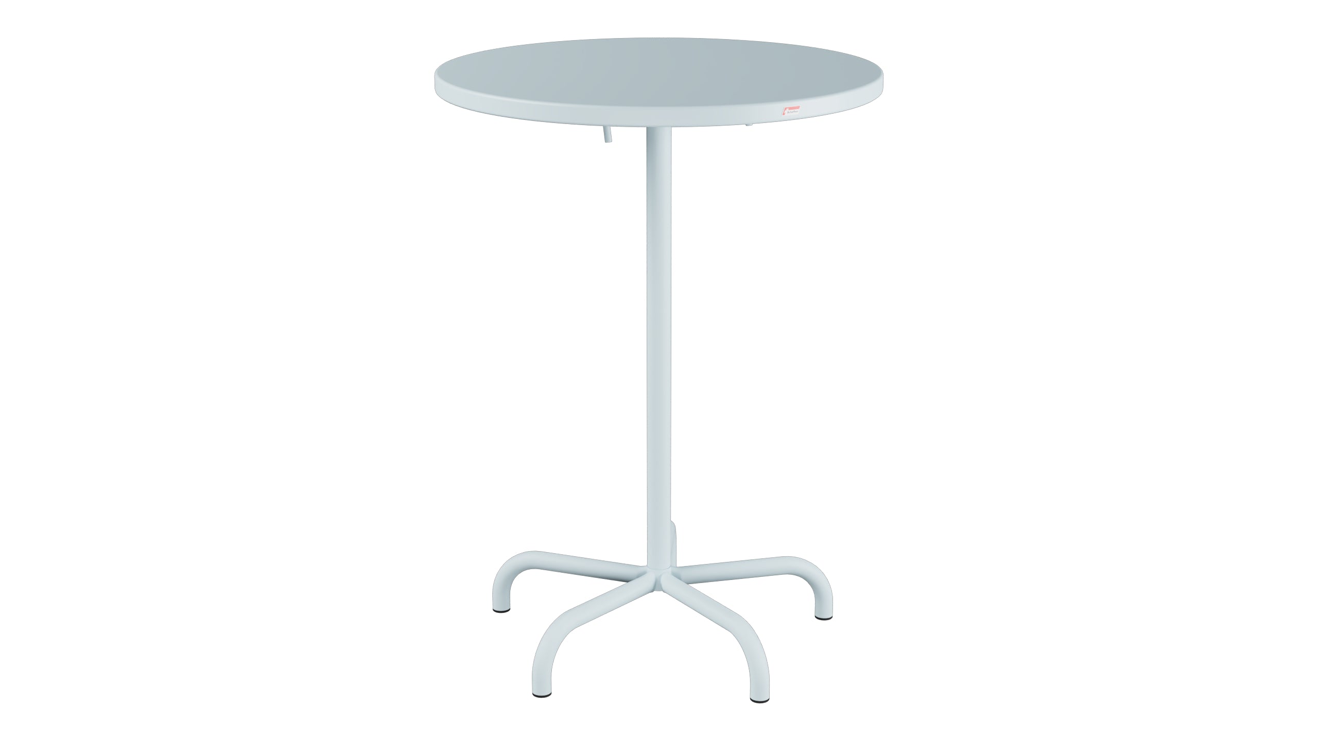 Säntis metal bar table outdoor ø80/110 foldable