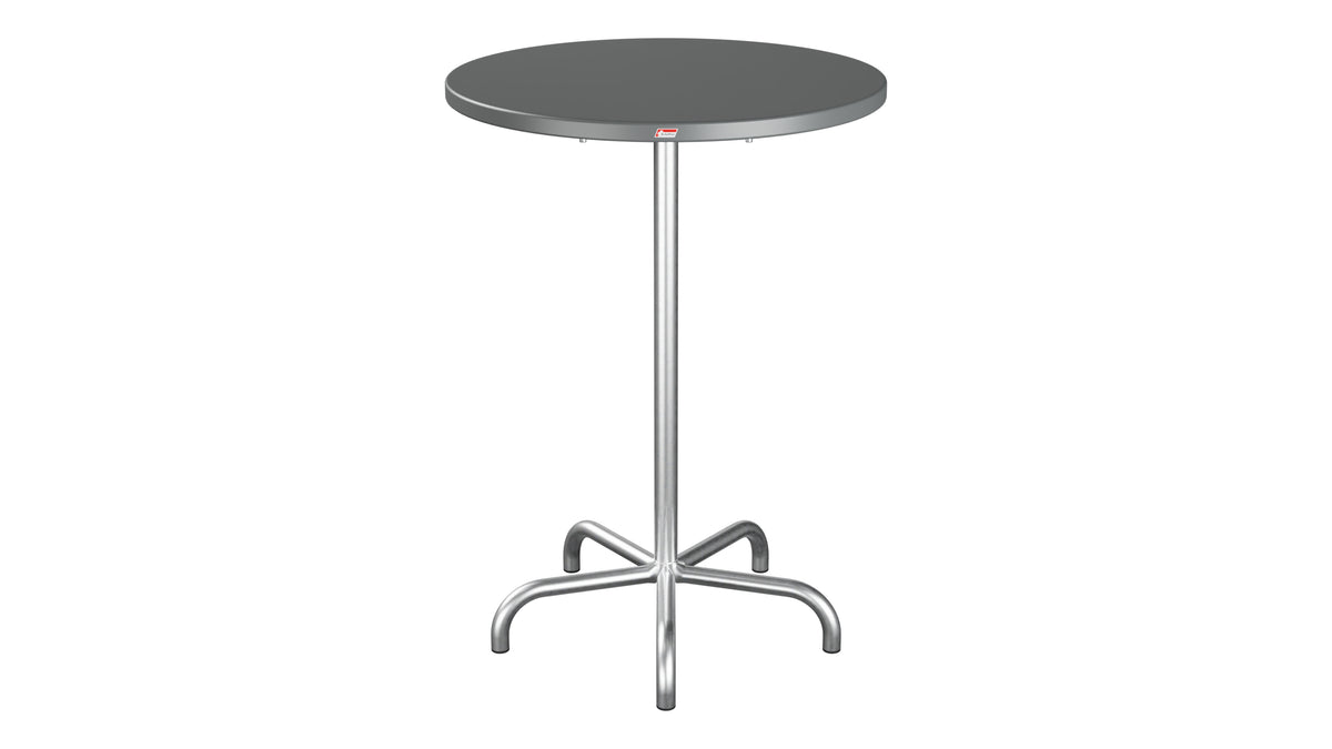 Säntis Metall-Stehtisch Outdoor ø80 / 110 klappbar in Graphit präsentiert im Onlineshop von KAQTU Design AG. Hochtisch Outdoor ist von Schaffner