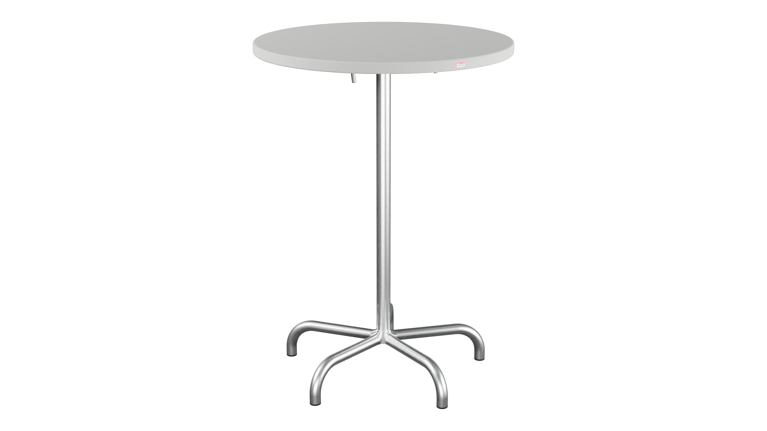 Säntis metal bar table outdoor ø80/110 foldable