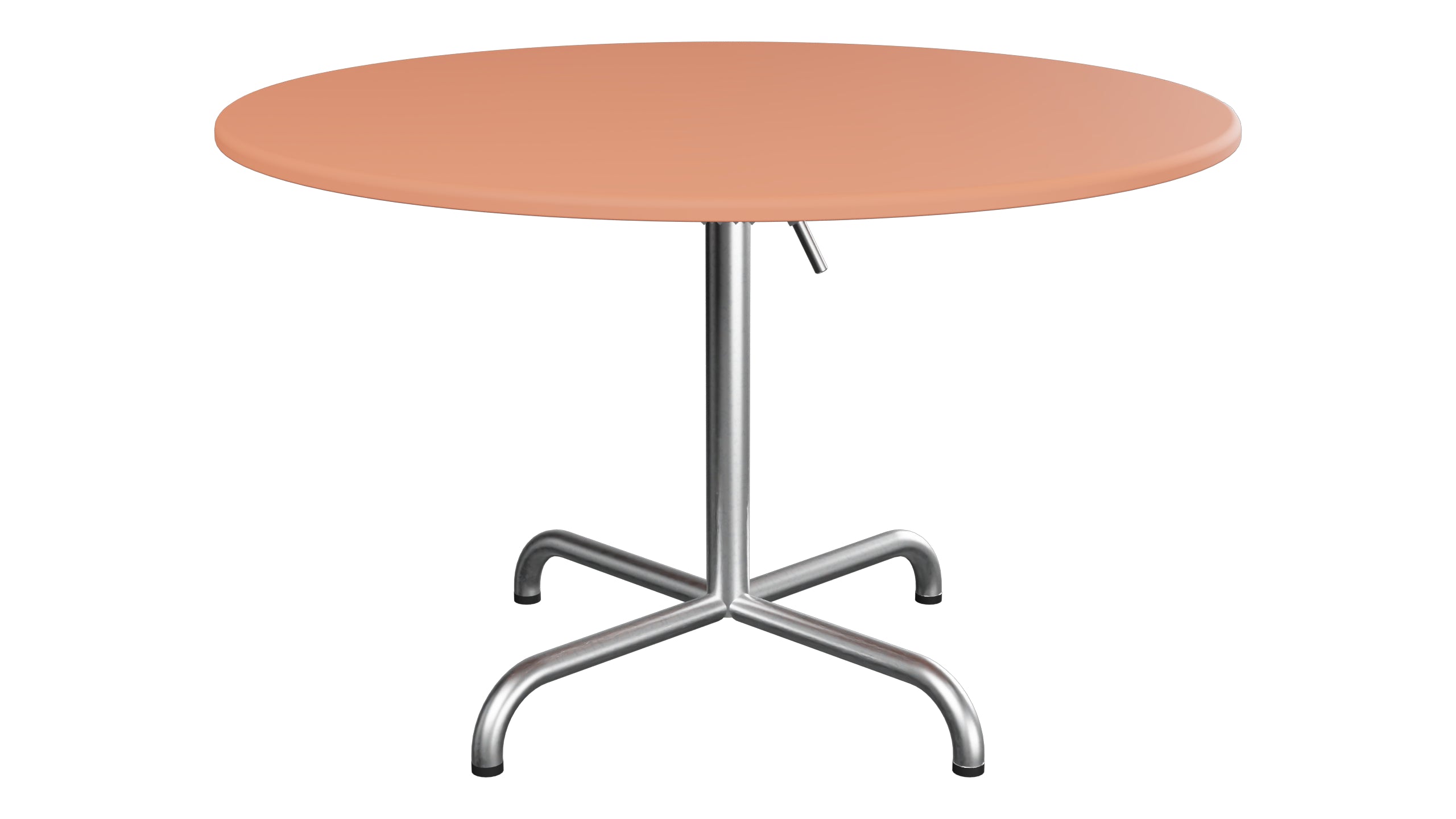 Davos Glasfaser-Salontisch ø100 / 62 klappbar in Pastellterracotta präsentiert im Onlineshop von KAQTU Design AG. Beistelltisch Outdoor ist von Schaffner