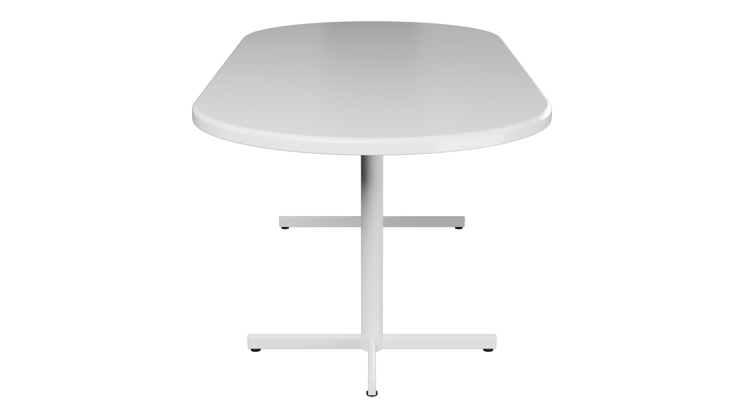 Bodensee Glasfaser-Gartentisch 160/218x95 oval klappbar, ausziehbar in Weiss präsentiert im Onlineshop von KAQTU Design AG. Gartentisch ist von Schaffner