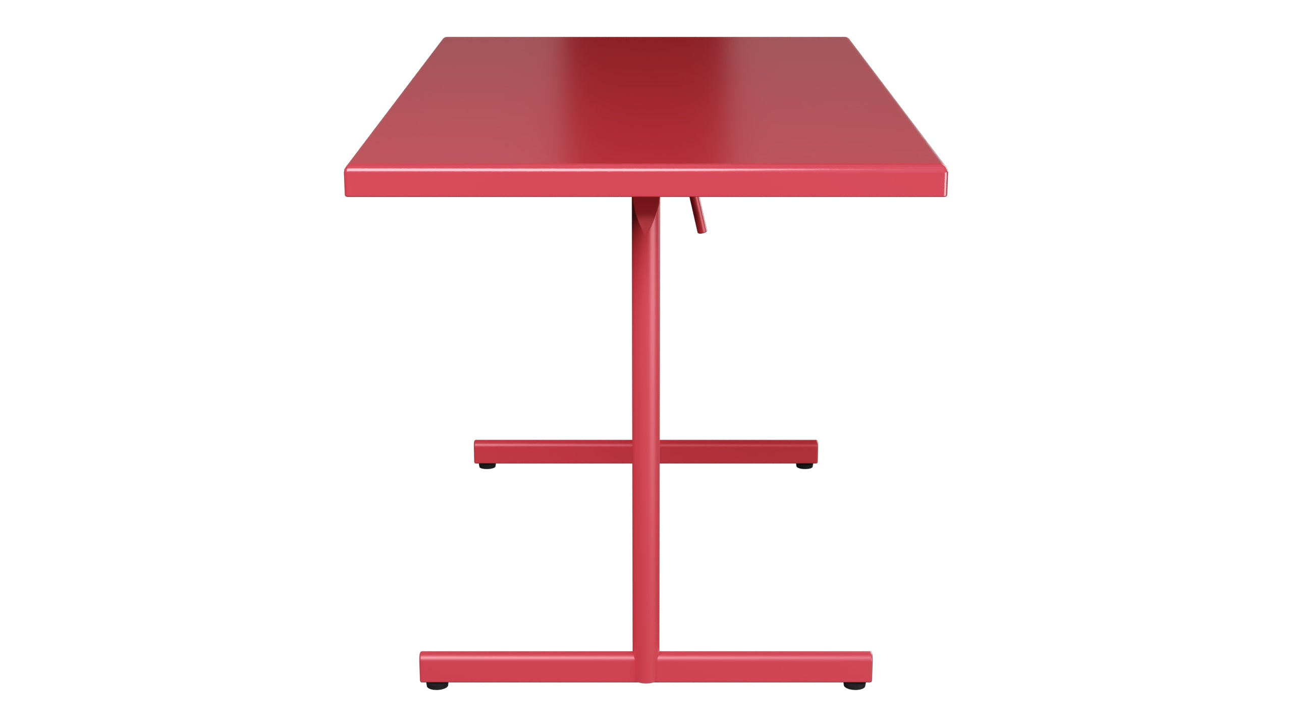 Bodensee Glasfaser-Gartentisch 120x70 klappbar in Ahornrot präsentiert im Onlineshop von KAQTU Design AG. Gartentisch ist von Schaffner