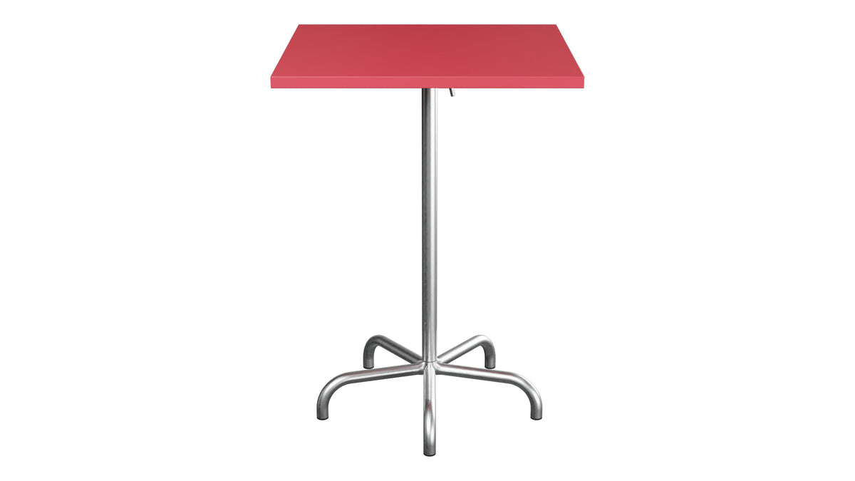 Säntis Metall-Stehtisch Outdoor 80x80 /110 klappbar in Ahornrot präsentiert im Onlineshop von KAQTU Design AG. Hochtisch Outdoor ist von Schaffner