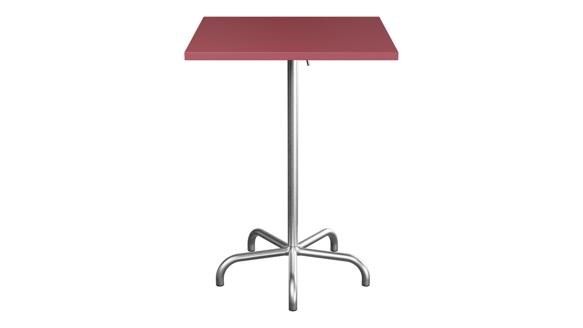 Säntis Metall-Stehtisch Outdoor 80x80 /110 klappbar in Bordeaux präsentiert im Onlineshop von KAQTU Design AG. Hochtisch Outdoor ist von Schaffner
