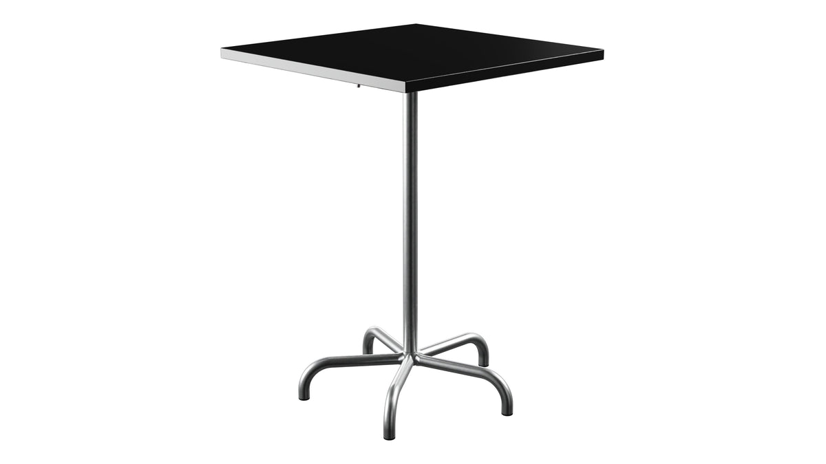 Säntis Metall-Stehtisch Outdoor 80x80 /110 klappbar in Schwarz präsentiert im Onlineshop von KAQTU Design AG. Hochtisch Outdoor ist von Schaffner
