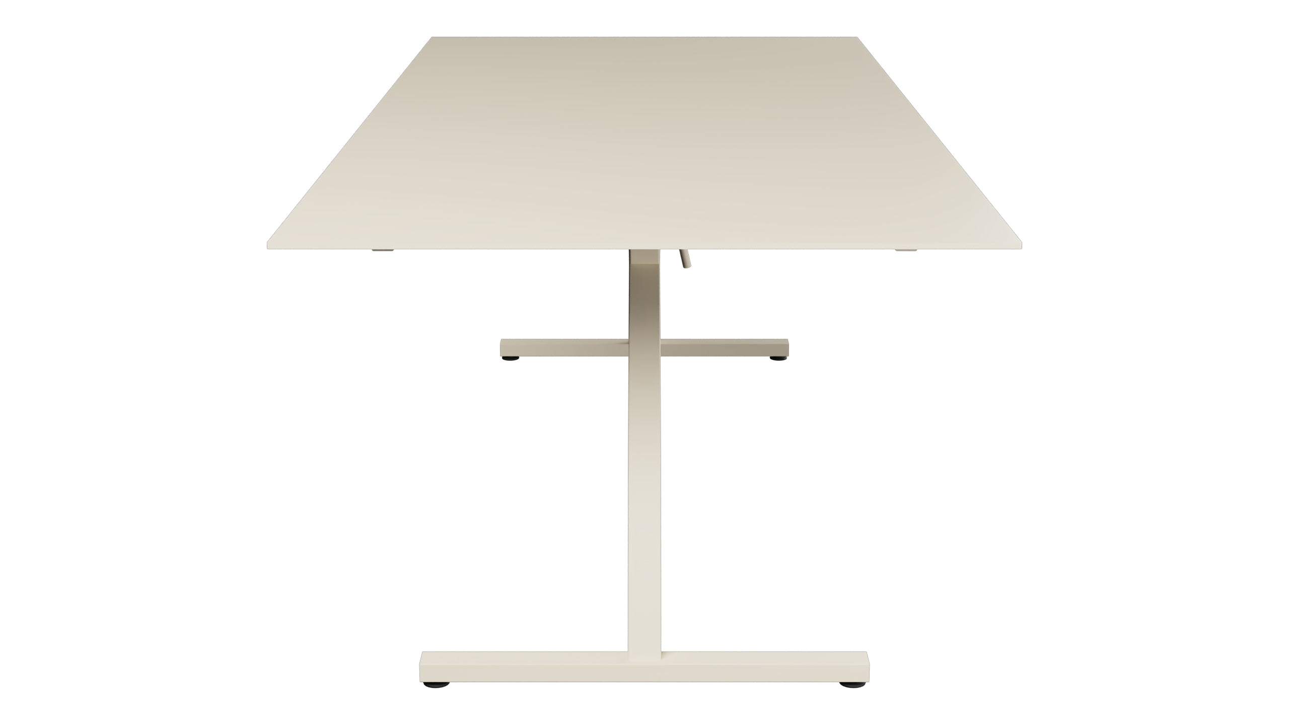 Bernardino Gartentisch aus Glasfaser 220x100 klappbar in Pastellsand präsentiert im Onlineshop von KAQTU Design AG. Gartentisch ist von Schaffner