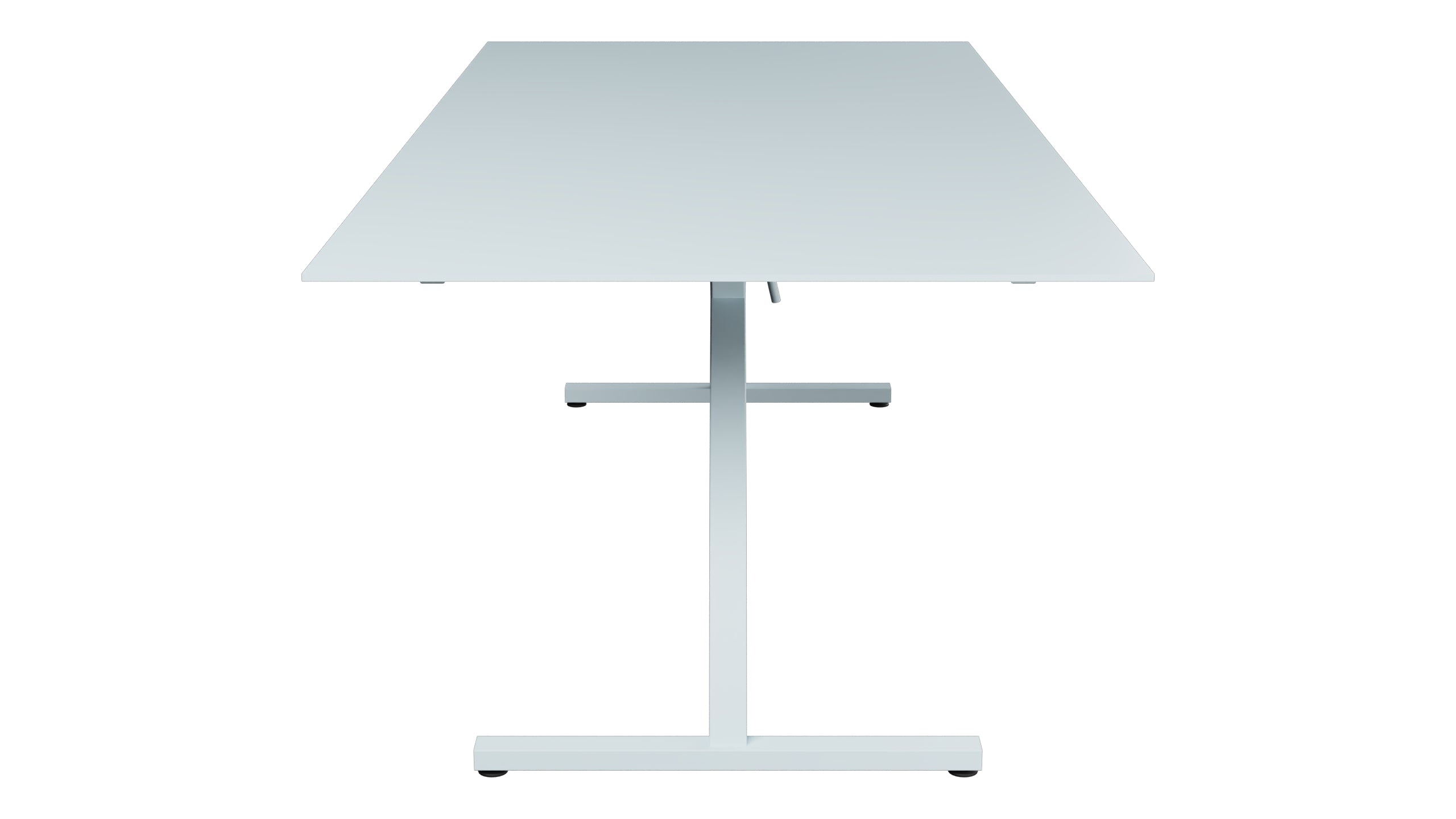 Bernardino Gartentisch aus Glasfaser 220x100 klappbar in Pastellblau präsentiert im Onlineshop von KAQTU Design AG. Gartentisch ist von Schaffner