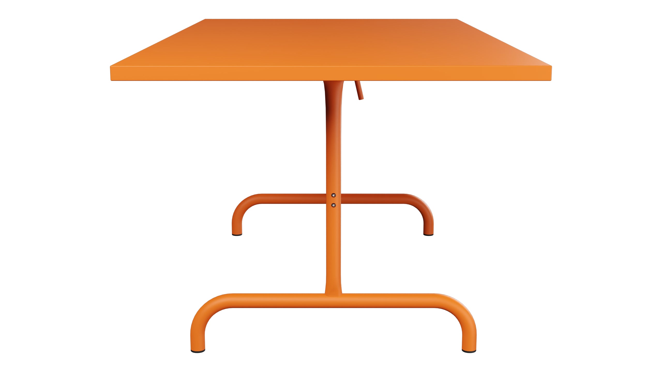 Säntis Metall-Gartentisch 165x90 klappbar in Orange präsentiert im Onlineshop von KAQTU Design AG. Gartentisch ist von Schaffner