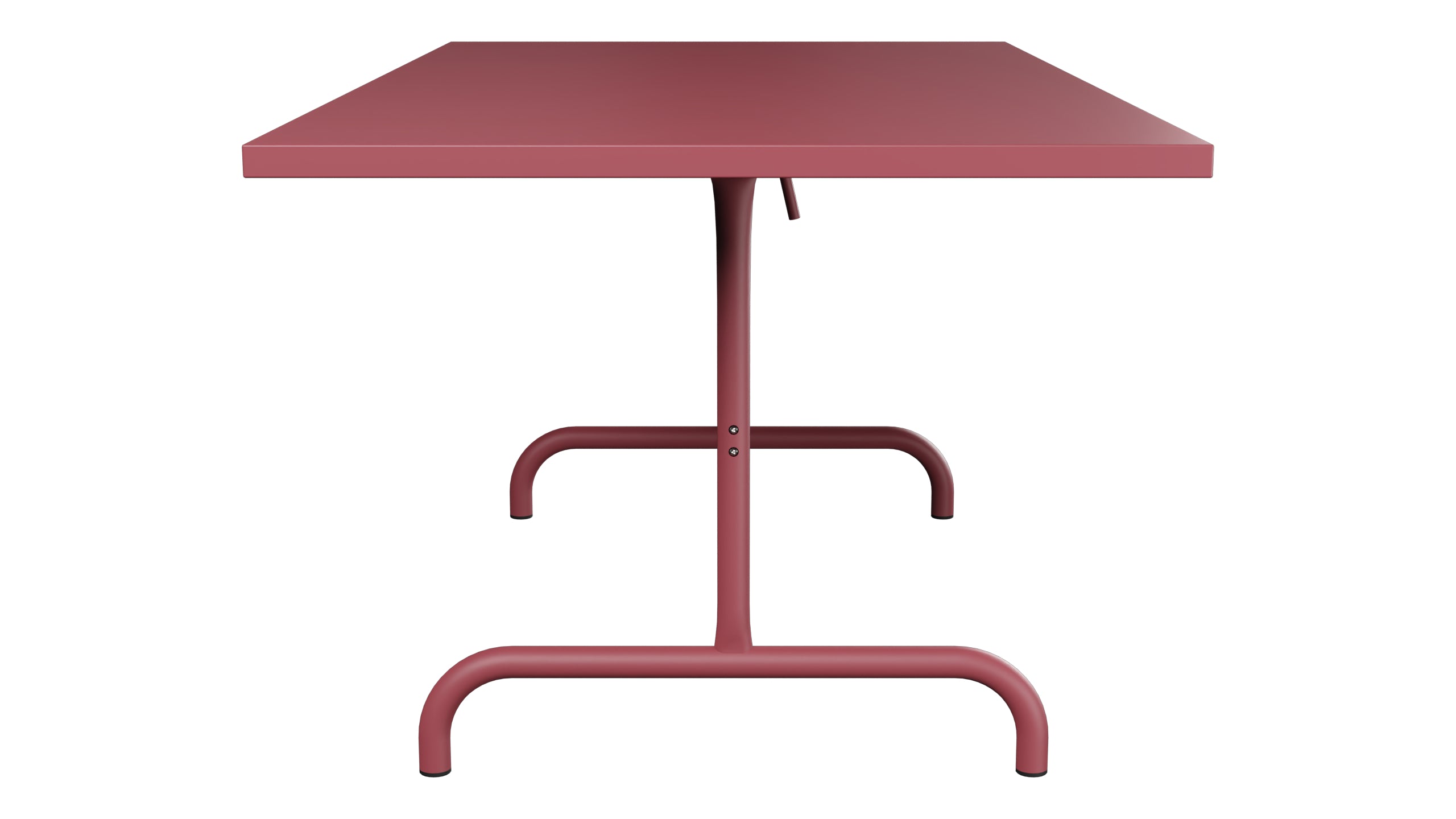 Säntis Metall-Gartentisch 165x90 klappbar in Bordeaux präsentiert im Onlineshop von KAQTU Design AG. Gartentisch ist von Schaffner