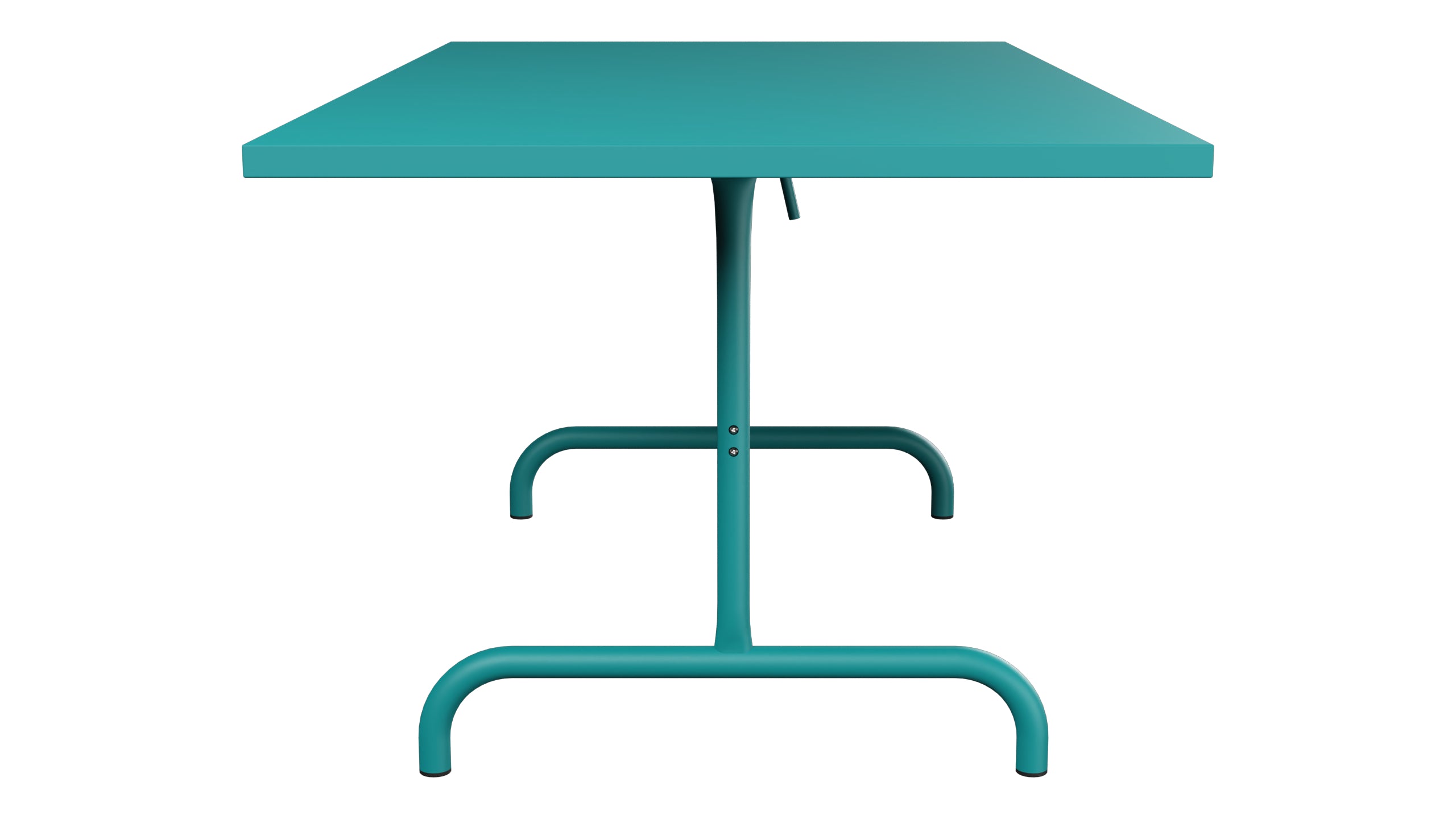 Säntis Metall-Gartentisch 165x90 klappbar in Kaliblau präsentiert im Onlineshop von KAQTU Design AG. Gartentisch ist von Schaffner
