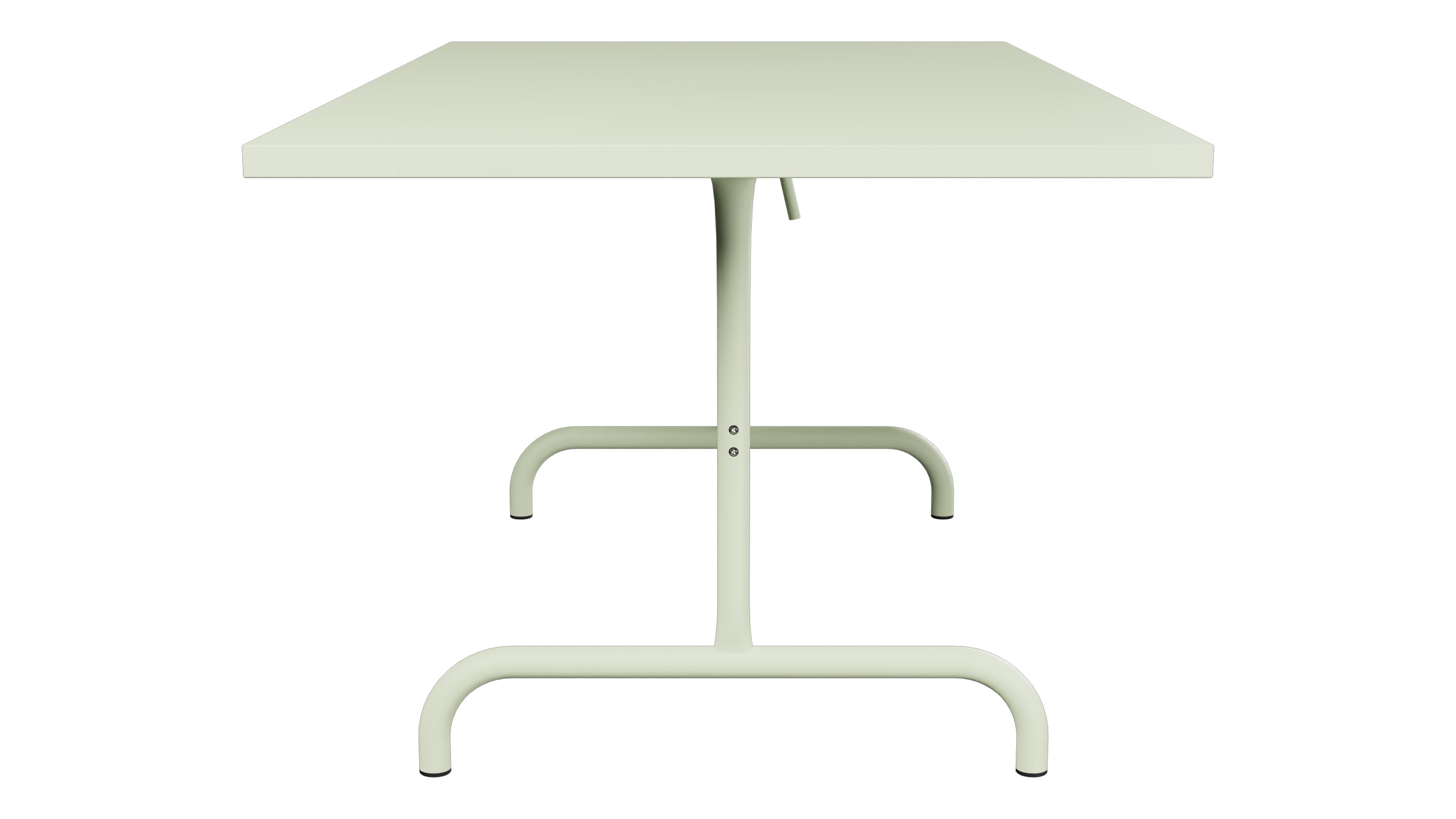 Säntis Metall-Gartentisch 165x90 klappbar in Pastellgrün präsentiert im Onlineshop von KAQTU Design AG. Gartentisch ist von Schaffner