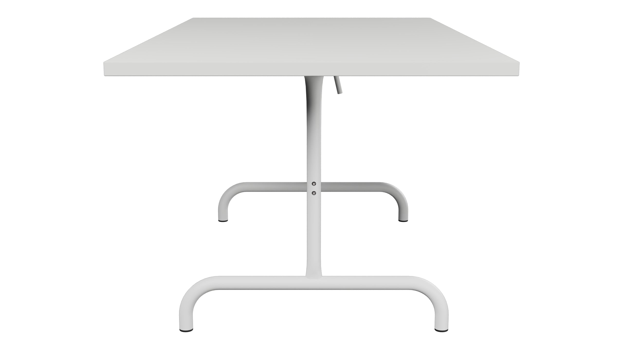 Säntis Metall-Gartentisch 165x90 klappbar in Alusilber präsentiert im Onlineshop von KAQTU Design AG. Gartentisch ist von Schaffner