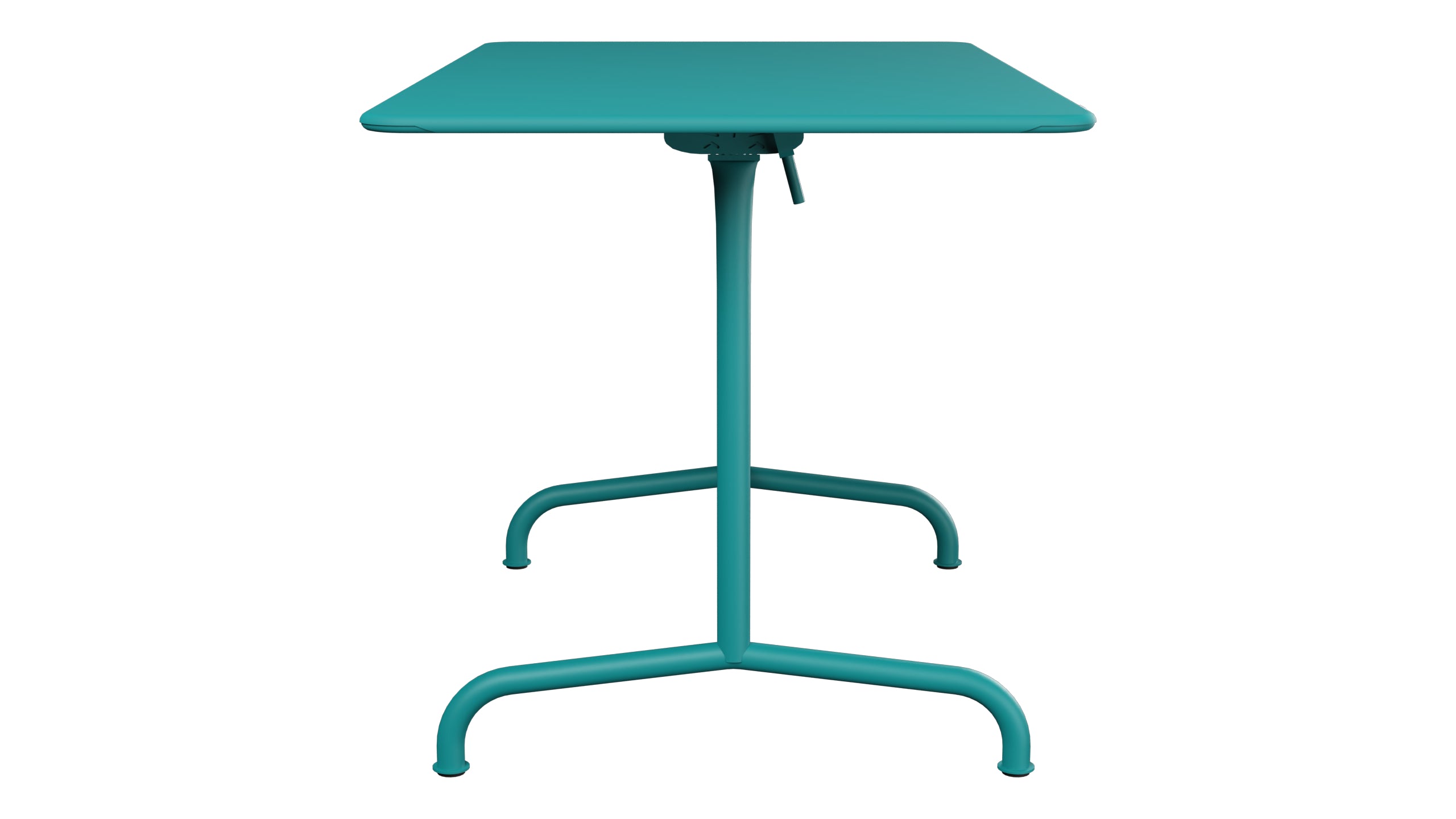 Rigi Metall-Gartentisch 120x70 klappbar in Kaliblau präsentiert im Onlineshop von KAQTU Design AG. Gartentisch ist von Schaffner