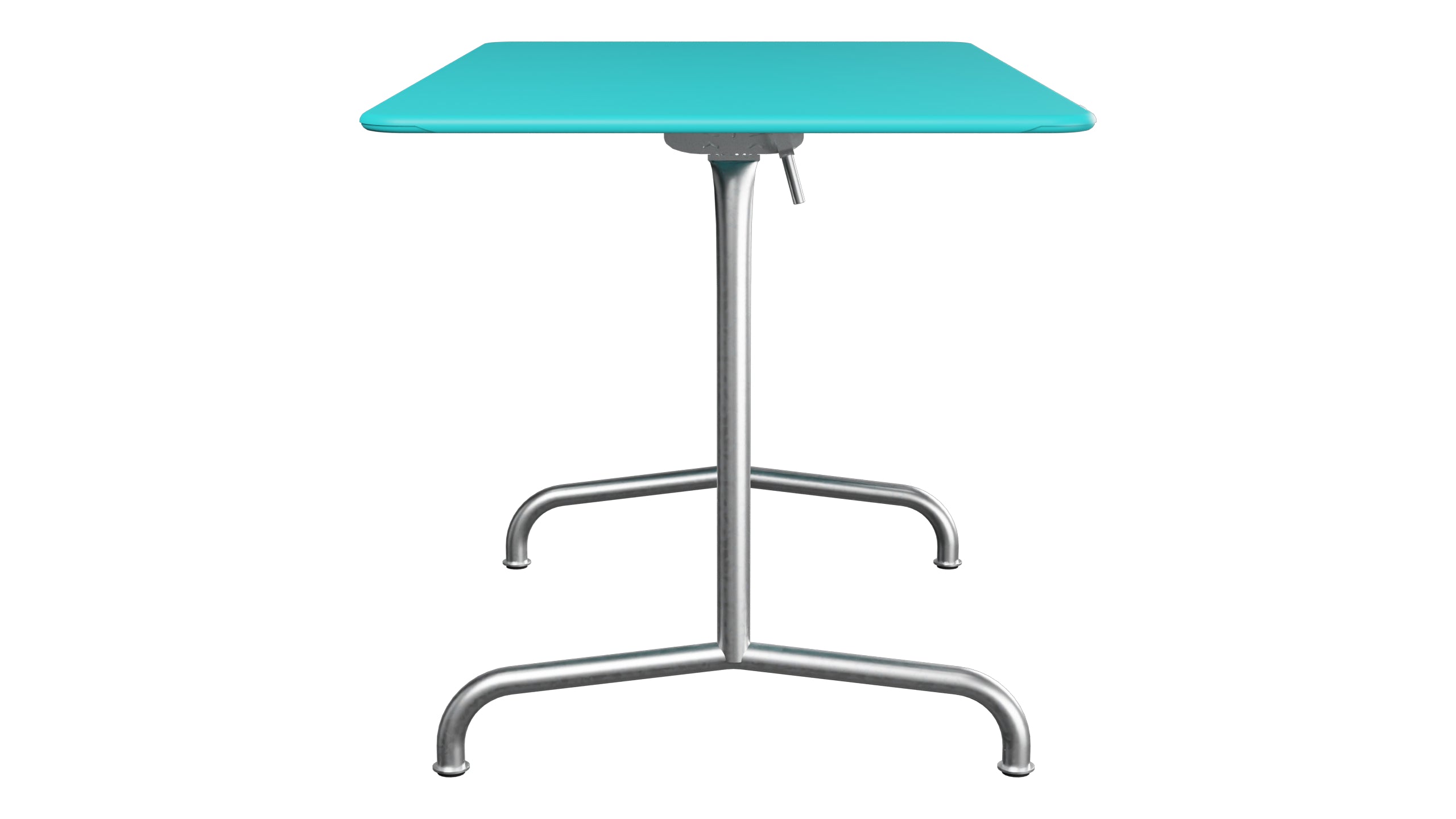 Rigi Metall-Gartentisch 120x70 klappbar in Türkis präsentiert im Onlineshop von KAQTU Design AG. Gartentisch ist von Schaffner