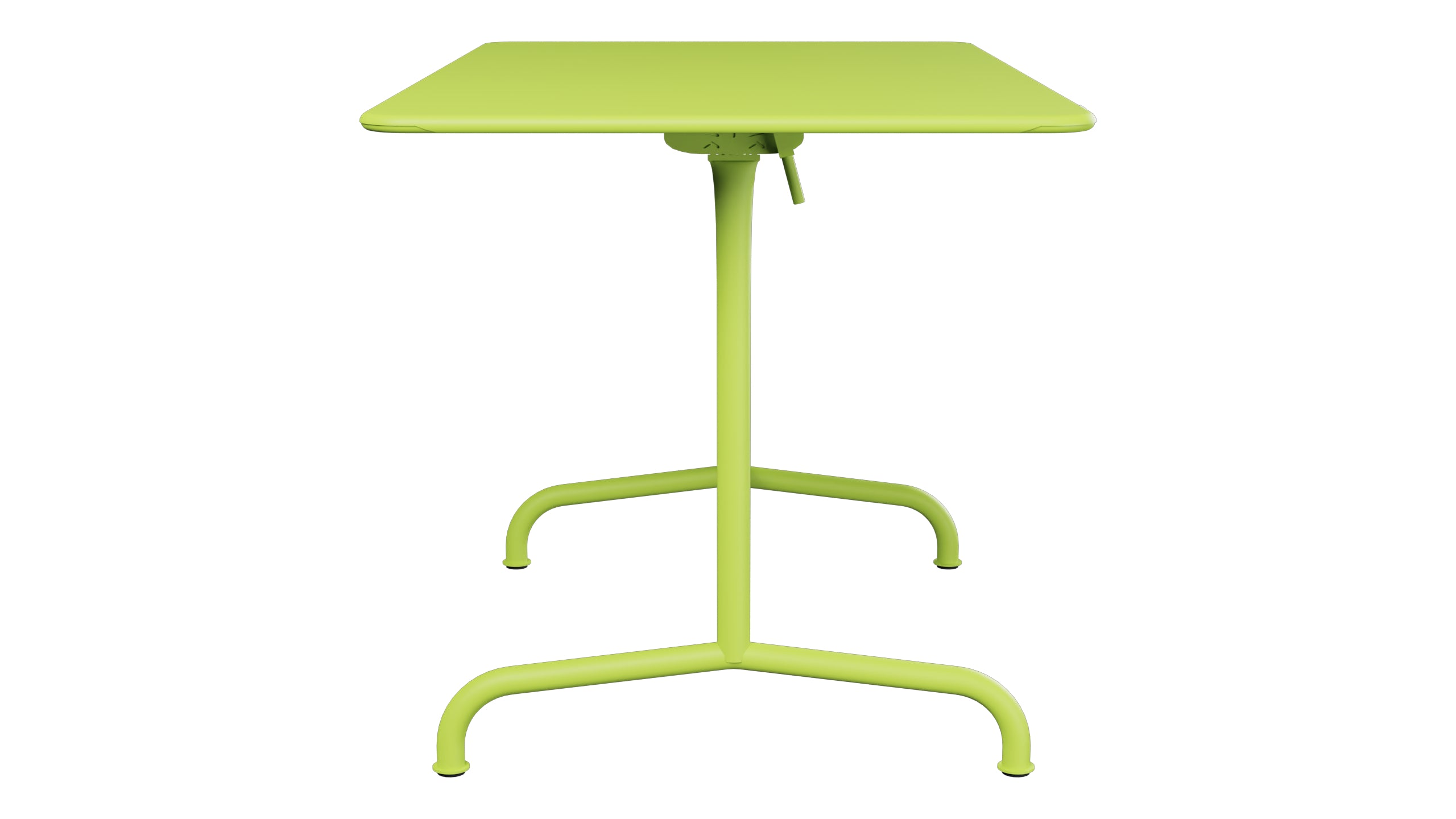 Rigi Metall-Gartentisch 120x70 klappbar in Hellgrün präsentiert im Onlineshop von KAQTU Design AG. Gartentisch ist von Schaffner