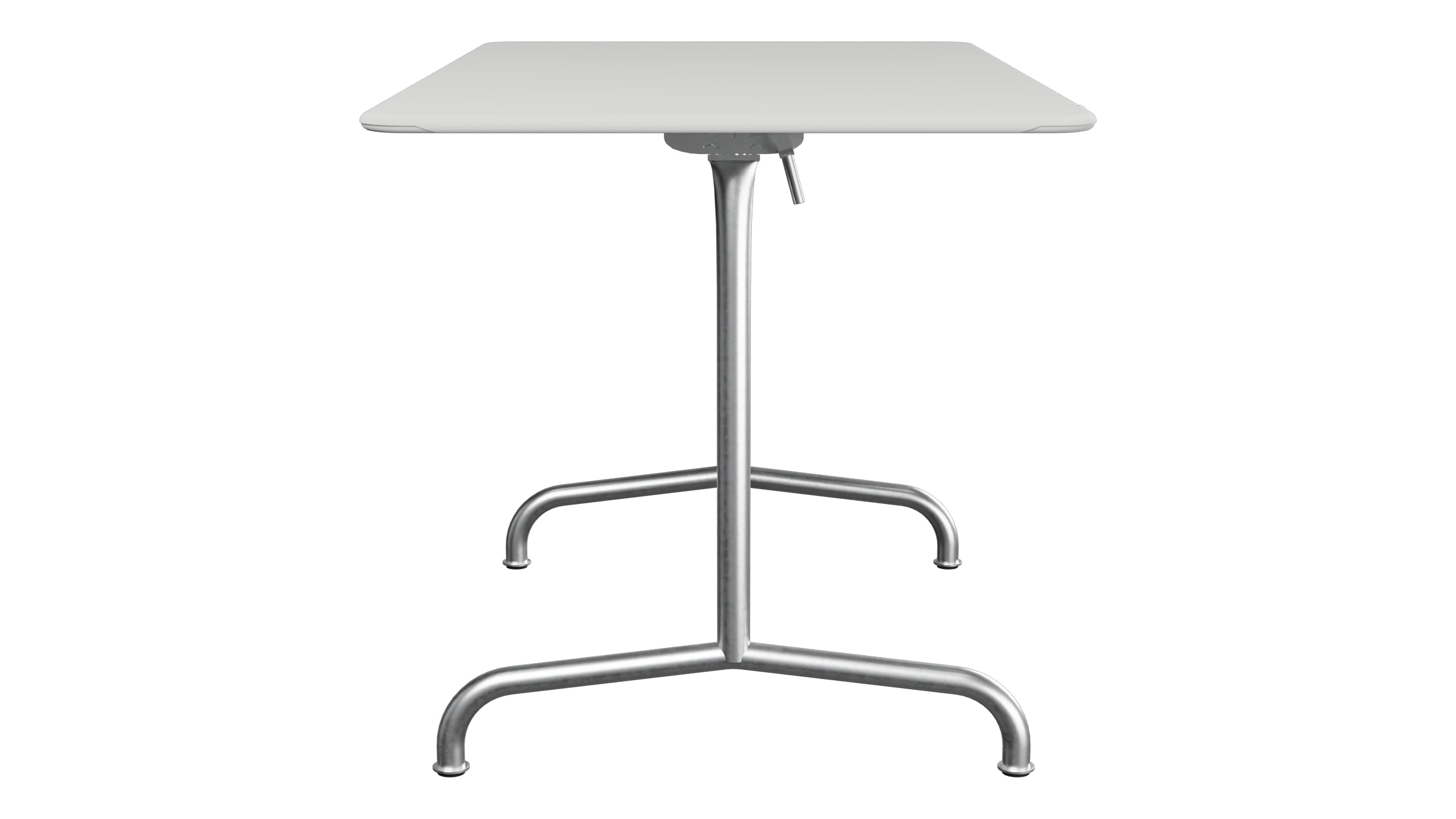 Rigi Metall-Gartentisch 120x70 klappbar in Alusilber präsentiert im Onlineshop von KAQTU Design AG. Gartentisch ist von Schaffner