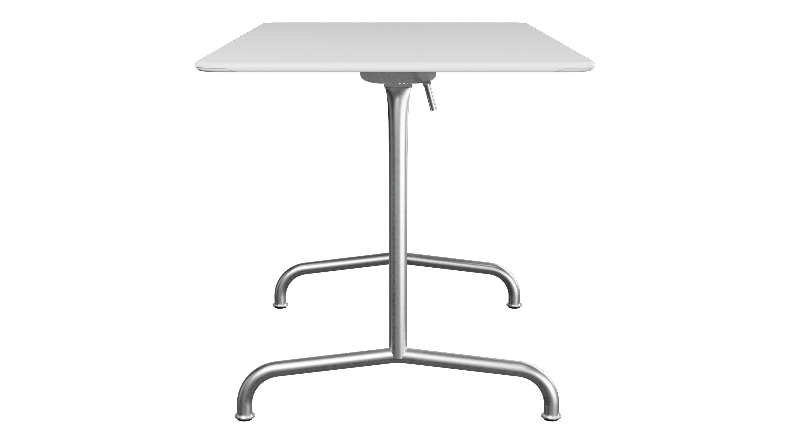 Rigi Metall-Gartentisch 120x70 klappbar in Weiss präsentiert im Onlineshop von KAQTU Design AG. Gartentisch ist von Schaffner