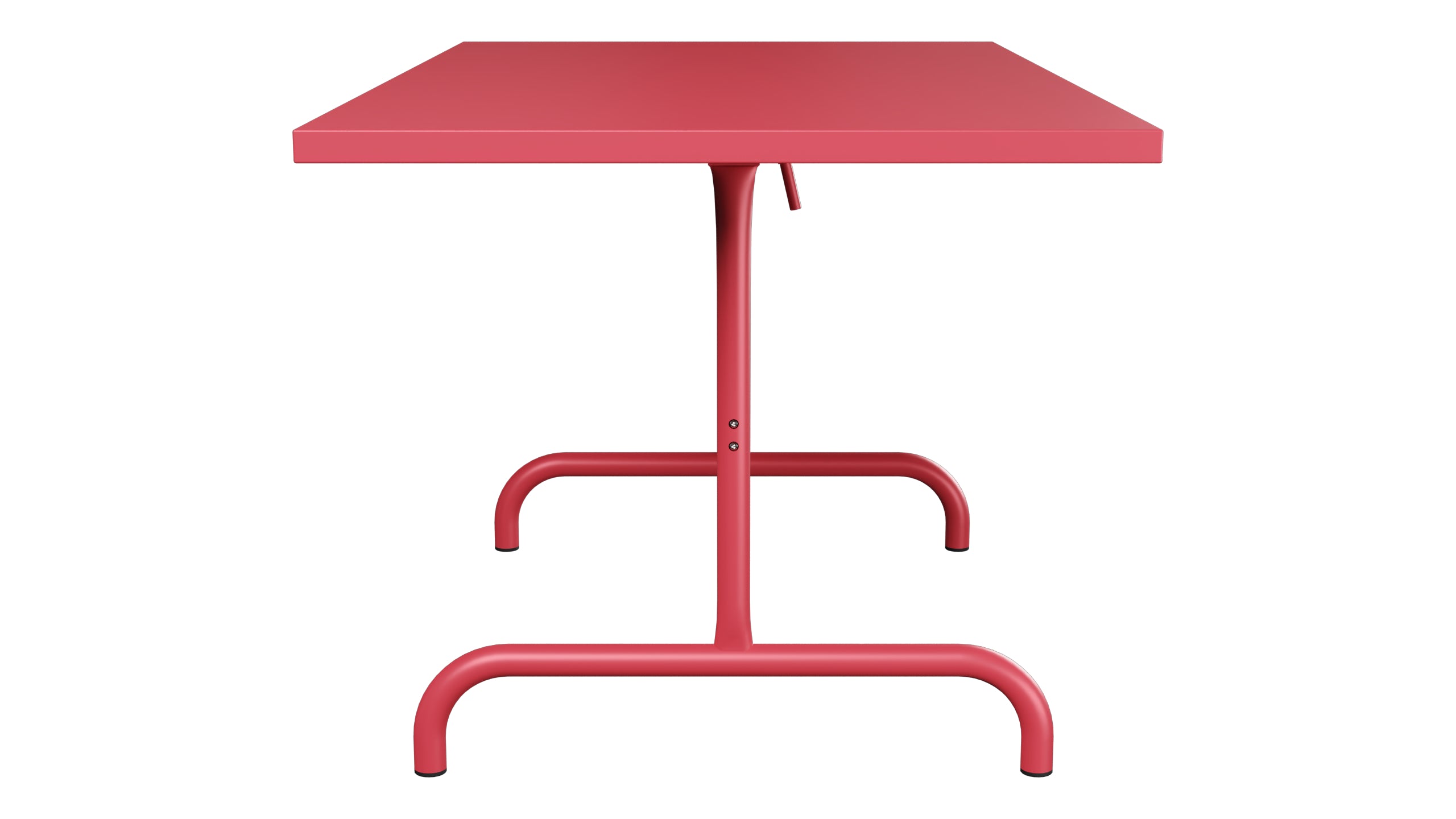Säntis Metall-Gartentisch 140x80 klappbar in Ahornrot präsentiert im Onlineshop von KAQTU Design AG. Gartentisch ist von Schaffner