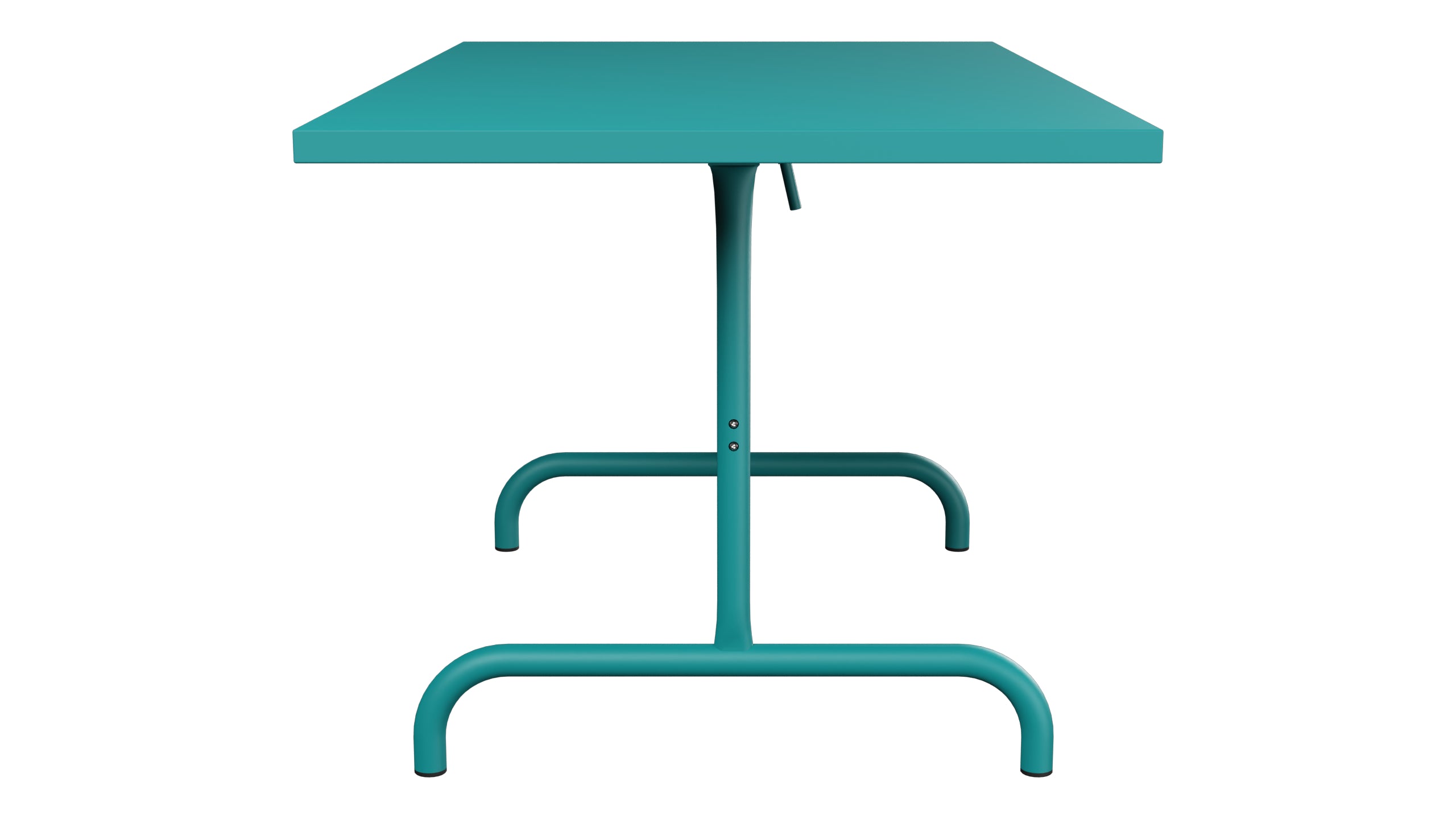 Säntis Metall-Gartentisch 140x80 klappbar in Kaliblau präsentiert im Onlineshop von KAQTU Design AG. Gartentisch ist von Schaffner