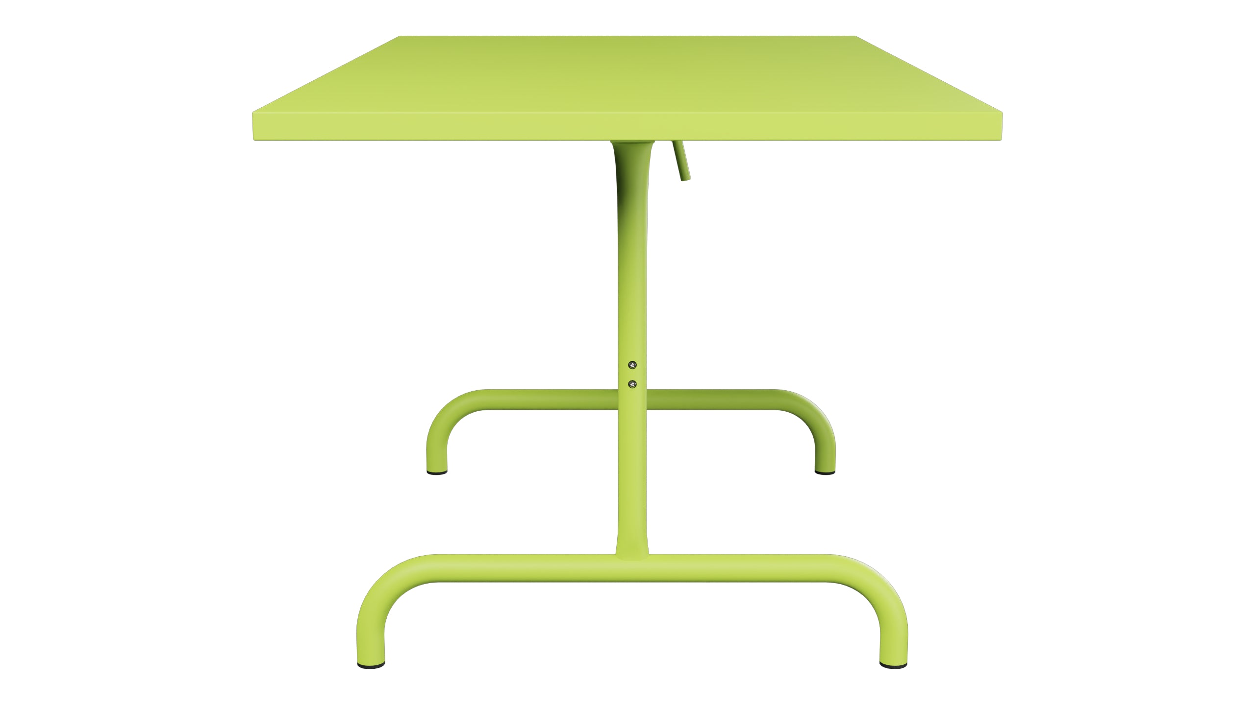Säntis Metall-Gartentisch 140x80 klappbar in Hellgrün präsentiert im Onlineshop von KAQTU Design AG. Gartentisch ist von Schaffner