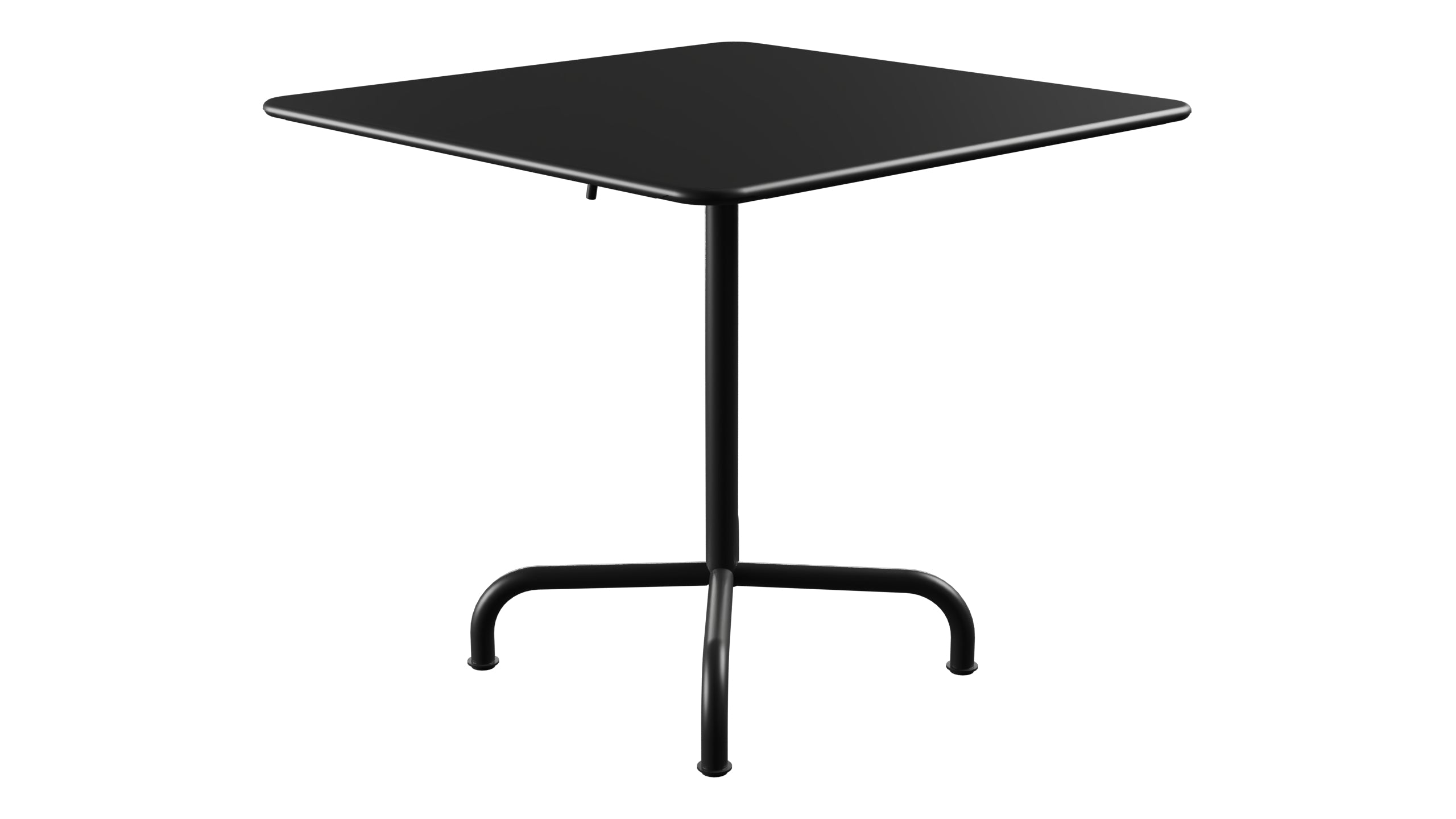 Rigi Metall-Gartentisch 80x80 klappbar in Anthrazit präsentiert im Onlineshop von KAQTU Design AG. Gartentisch ist von Schaffner