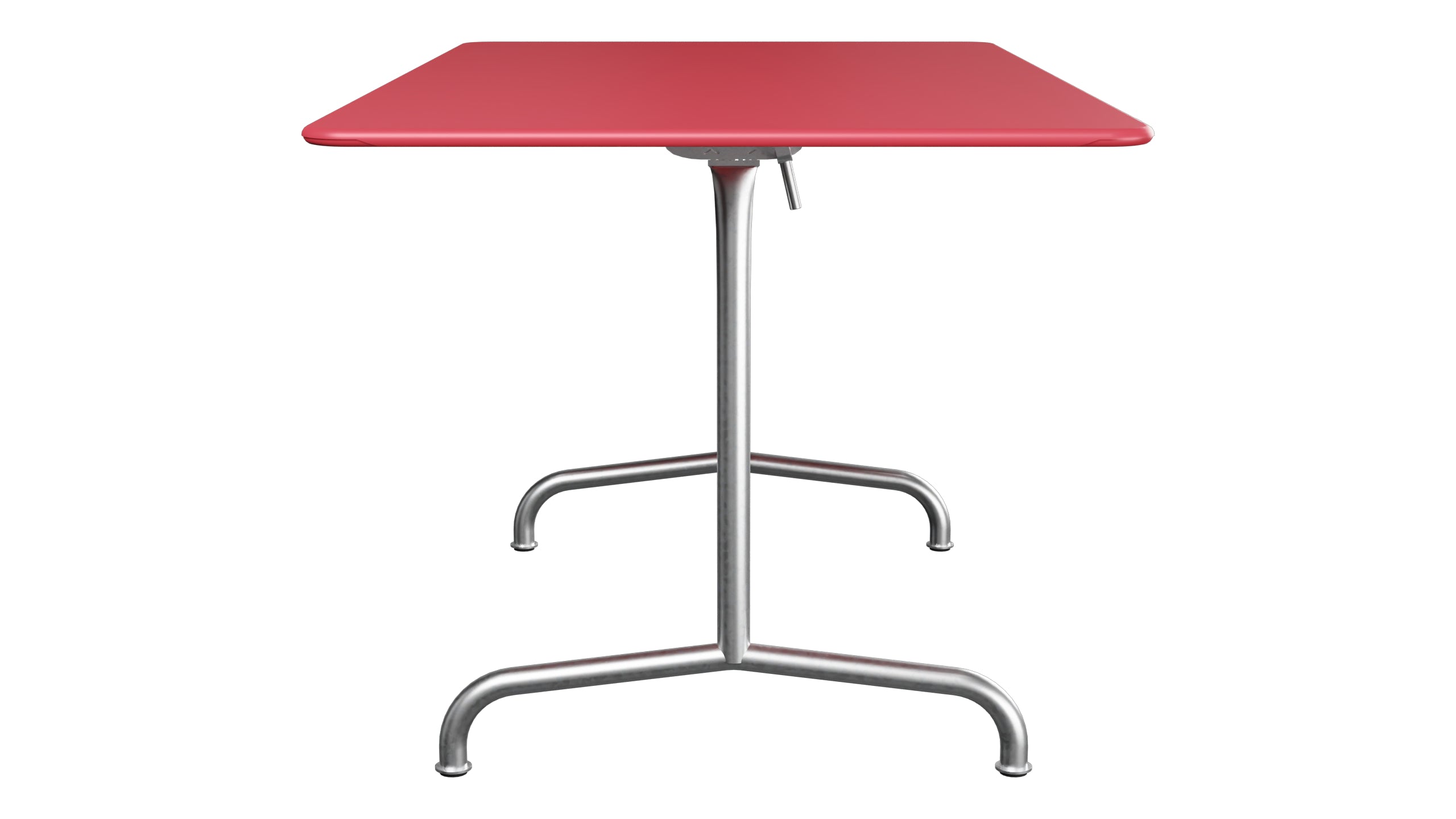 Rigi Metall-Gartentisch 140x80 klappbar in Ahornrot präsentiert im Onlineshop von KAQTU Design AG. Gartentisch ist von Schaffner