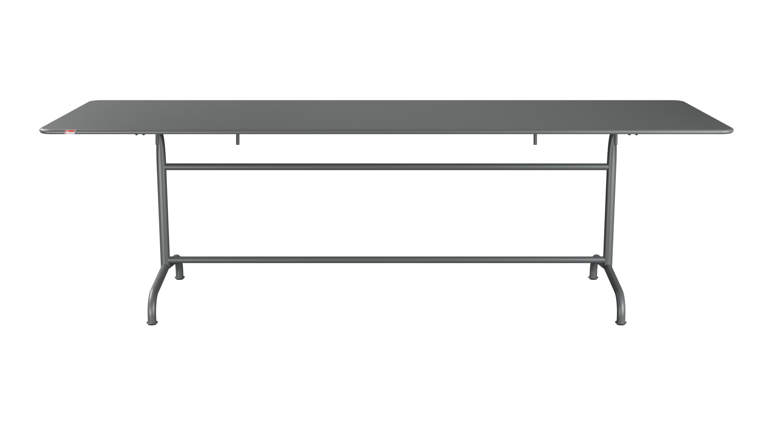 Rigi Metall-Gartentisch 240x80 klappbar in Graphit präsentiert im Onlineshop von KAQTU Design AG. Gartentisch ist von Schaffner