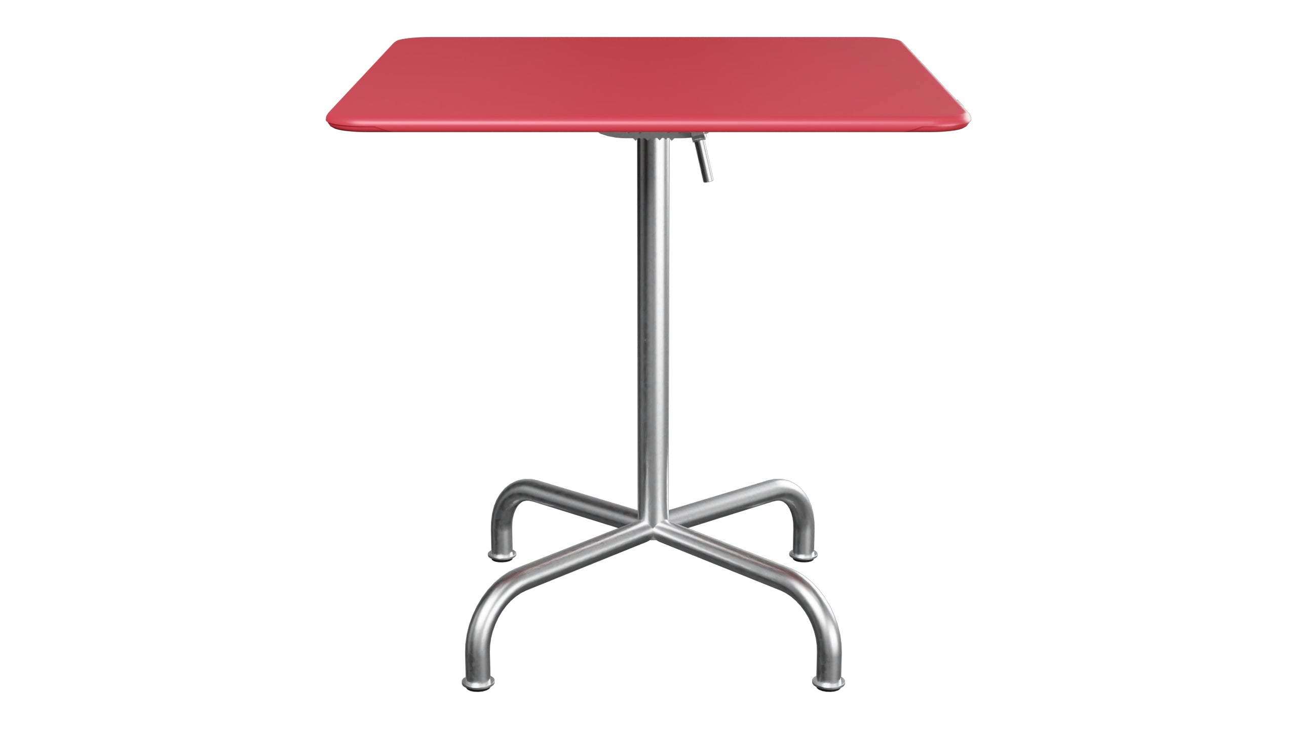 Rigi Metall-Gartentisch 70x70 klappbar in Ahornrot präsentiert im Onlineshop von KAQTU Design AG. Gartentisch ist von Schaffner