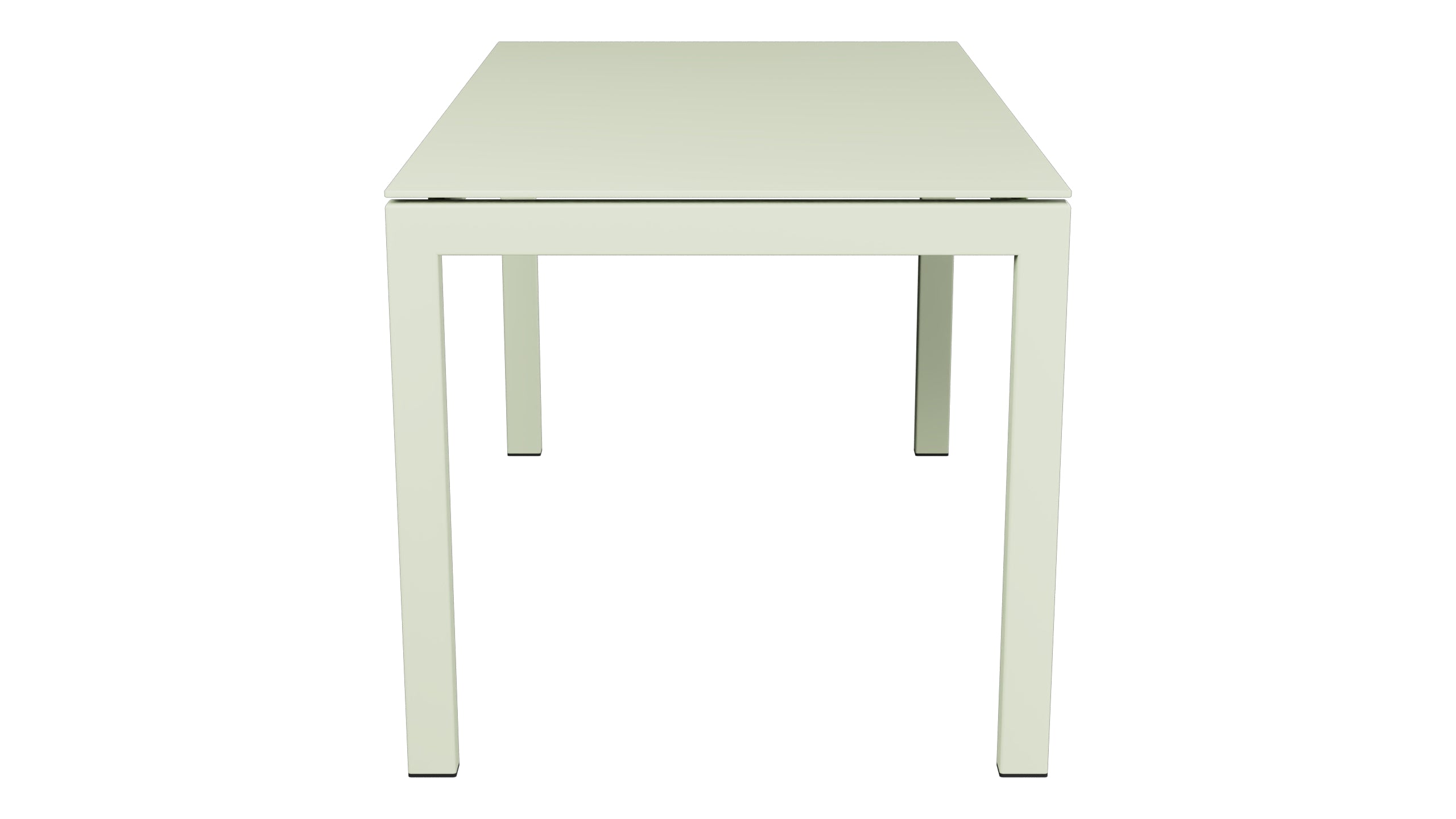 Luzern Glasfaser-Gartentisch 140x80 in Pastellgrün präsentiert im Onlineshop von KAQTU Design AG. Gartentisch ist von Schaffner