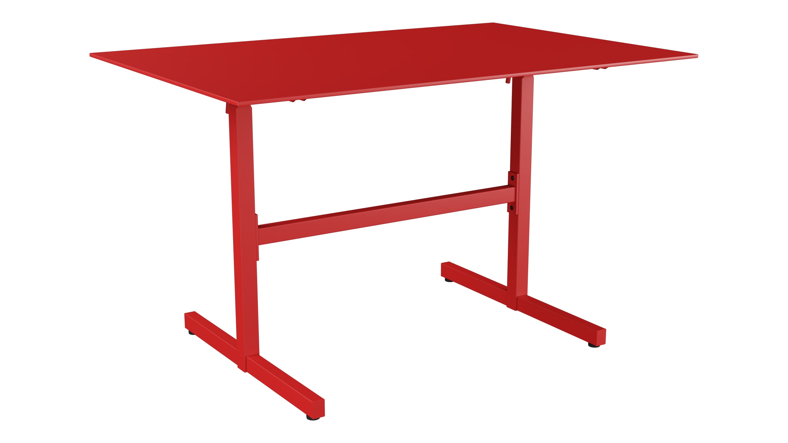 Luzern Glasfaser-Gartentisch Decor 120x80 klappbar in Rot präsentiert im Onlineshop von KAQTU Design AG. Gartentisch ist von Schaffner
