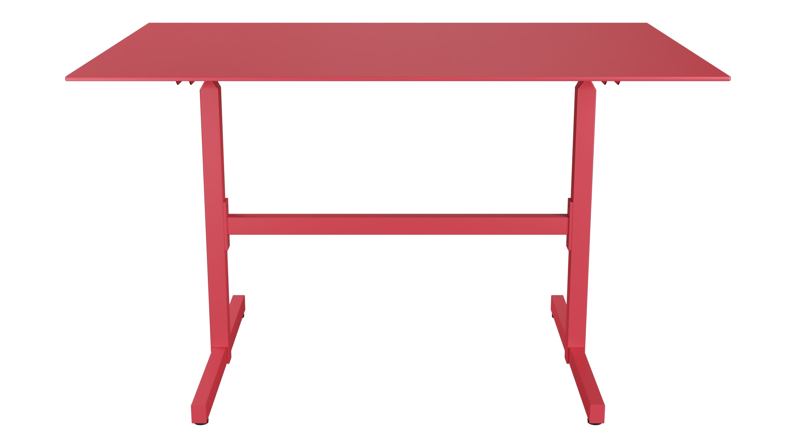 Luzern Glasfaser-Gartentisch Decor 120x80 klappbar in Ahornrot präsentiert im Onlineshop von KAQTU Design AG. Gartentisch ist von Schaffner