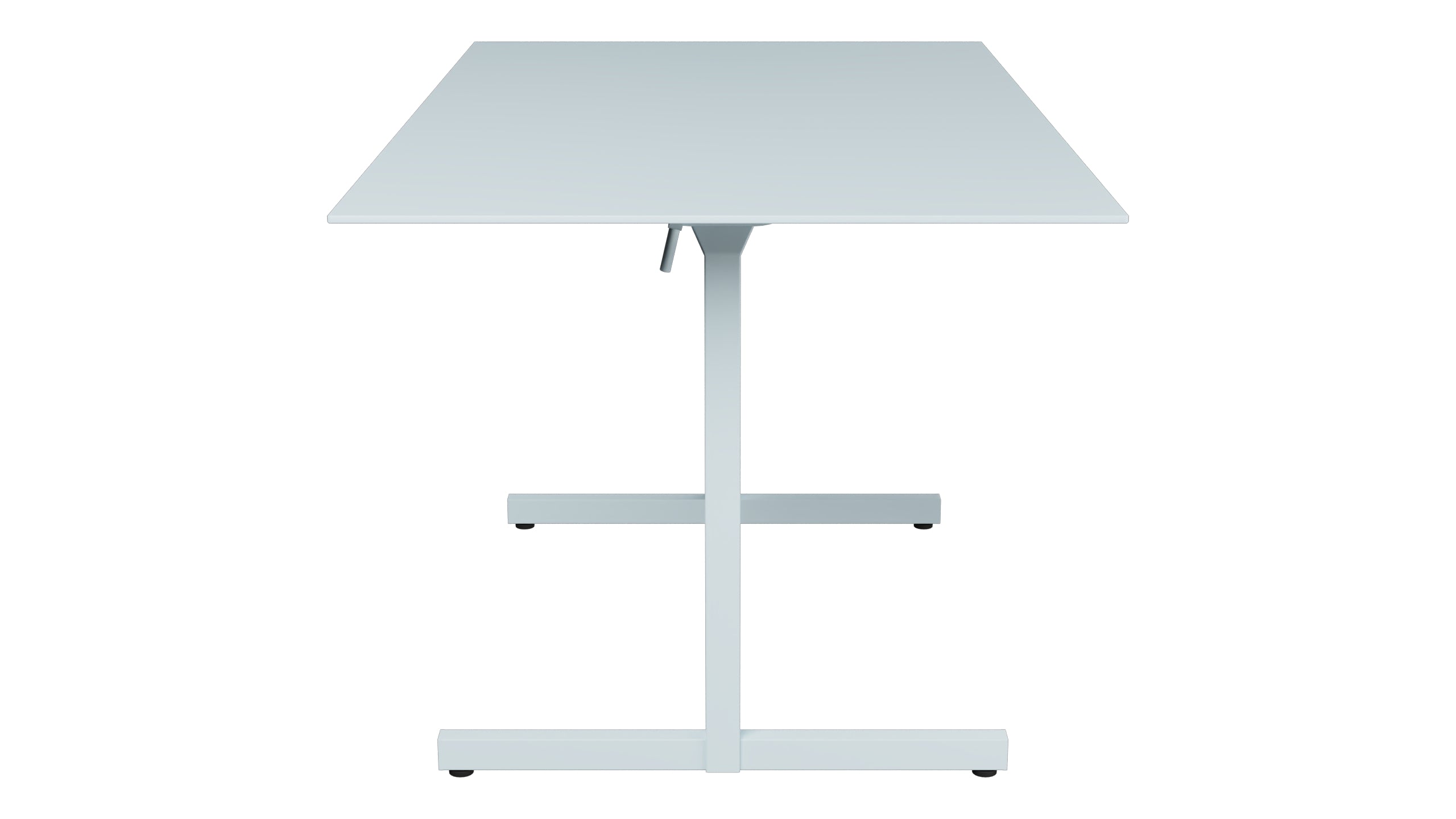 Luzern Glasfaser-Gartentisch Decor 140x80 klappbar in Pastellblau präsentiert im Onlineshop von KAQTU Design AG. Gartentisch ist von Schaffner