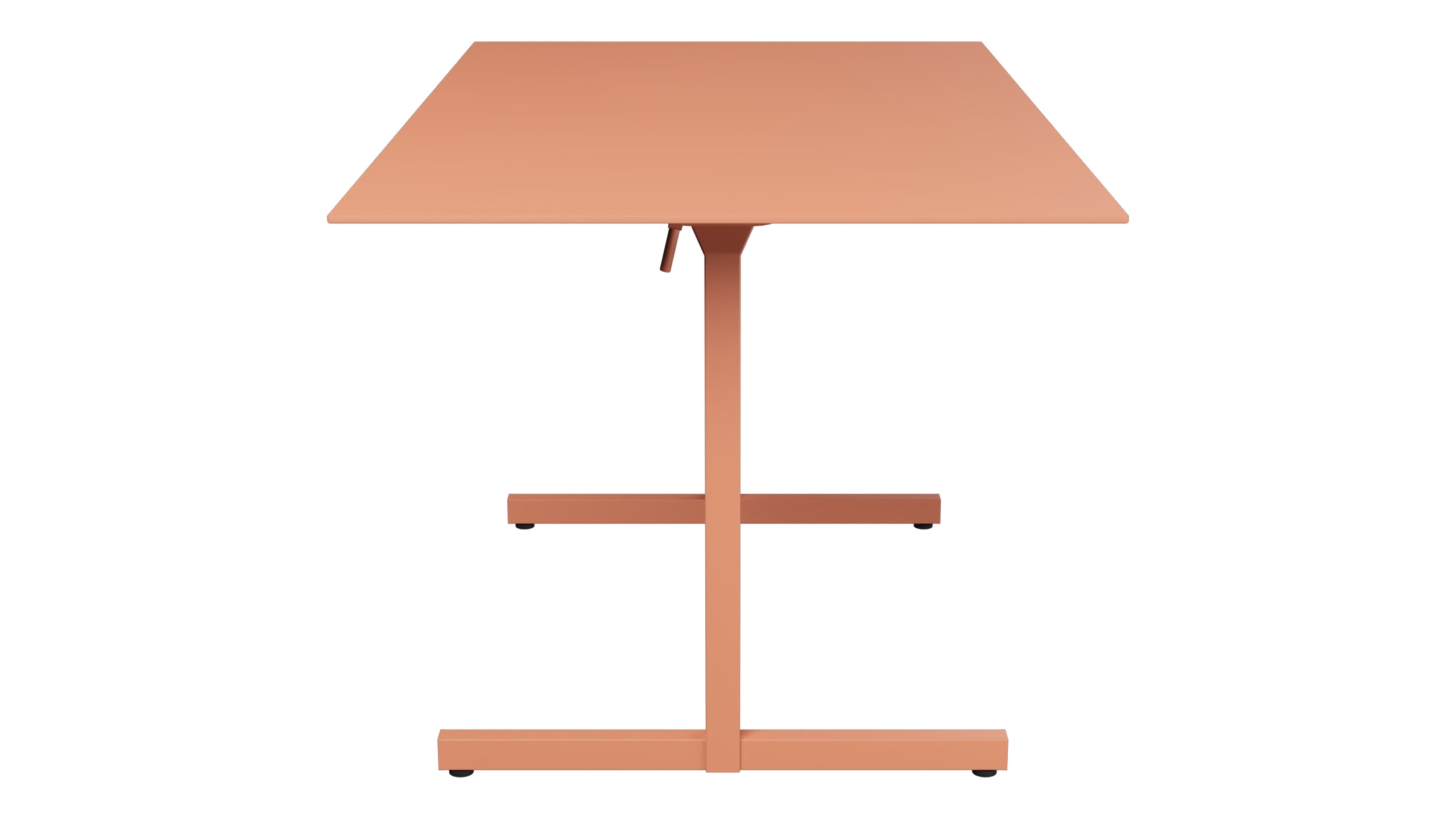 Luzern Glasfaser-Gartentisch Decor 140x80 klappbar in Pastellterracotta präsentiert im Onlineshop von KAQTU Design AG. Gartentisch ist von Schaffner