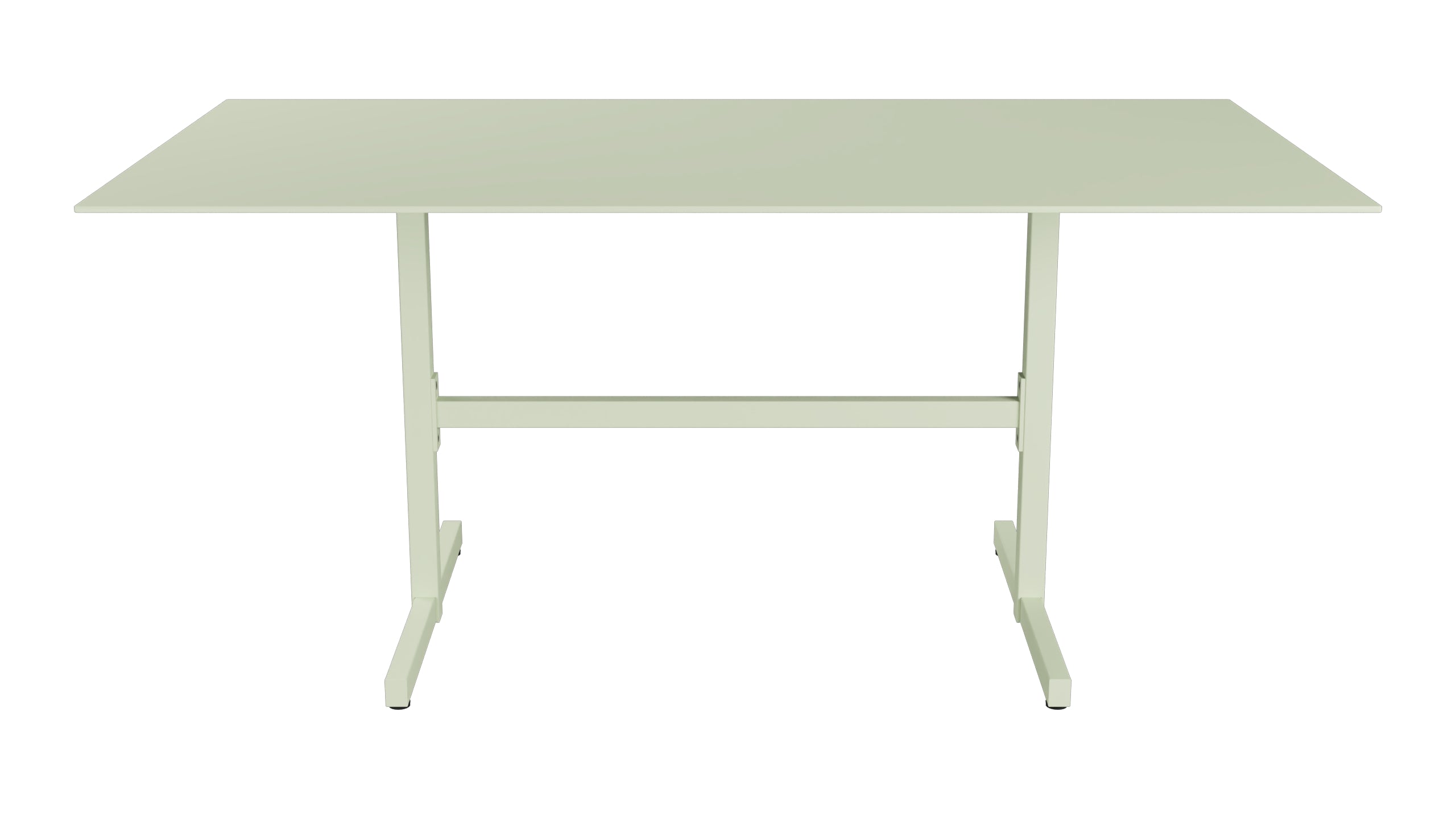 Luzern Glasfaser-Gartentisch Decor 160x90 klappbar in Pastellgrün präsentiert im Onlineshop von KAQTU Design AG. Gartentisch ist von Schaffner