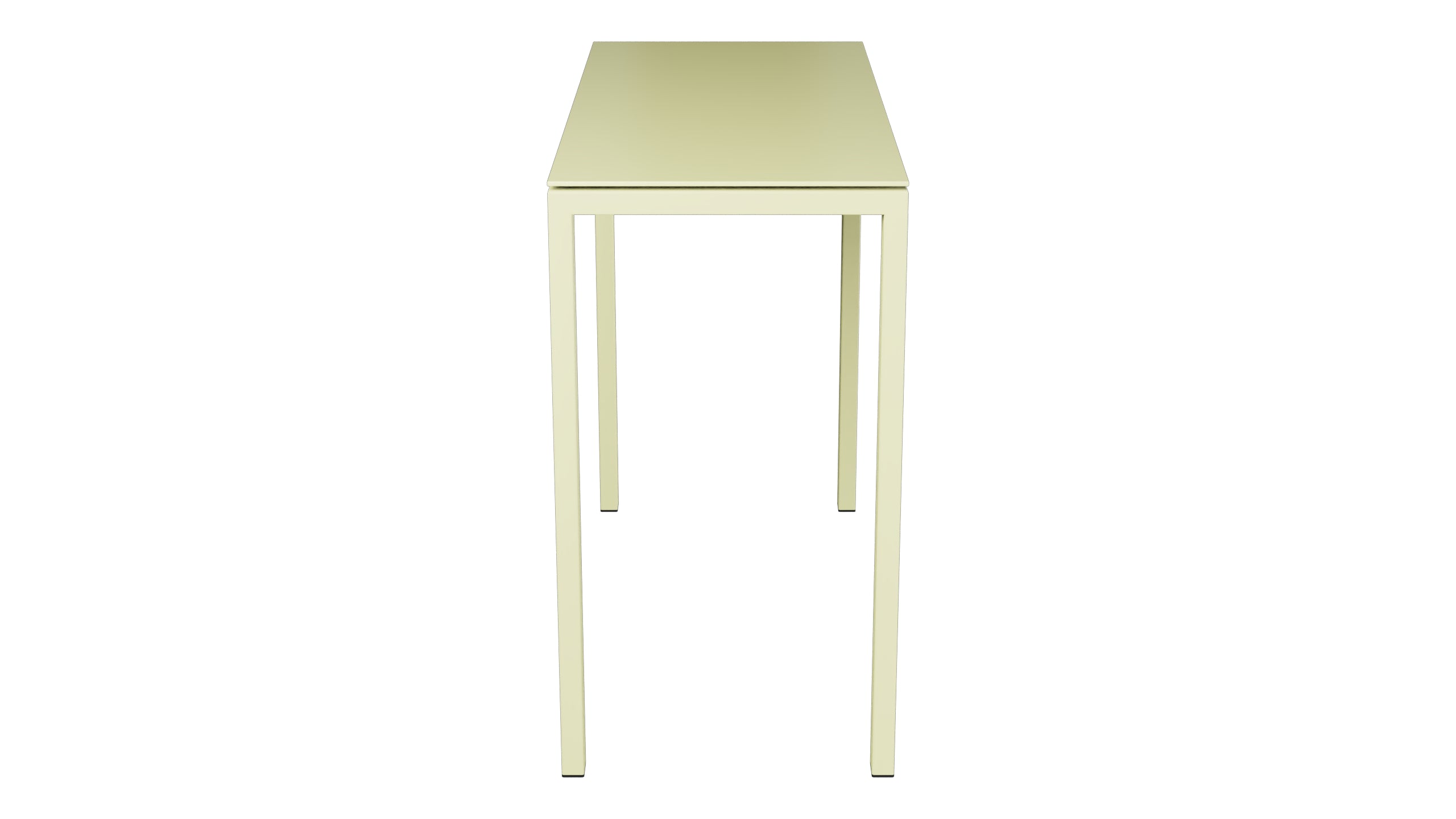 Luzern Glasfaser-Stehtisch Outdoor Decor 140x60 in Buchsbaumgelb präsentiert im Onlineshop von KAQTU Design AG. Hochtisch Outdoor ist von Schaffner