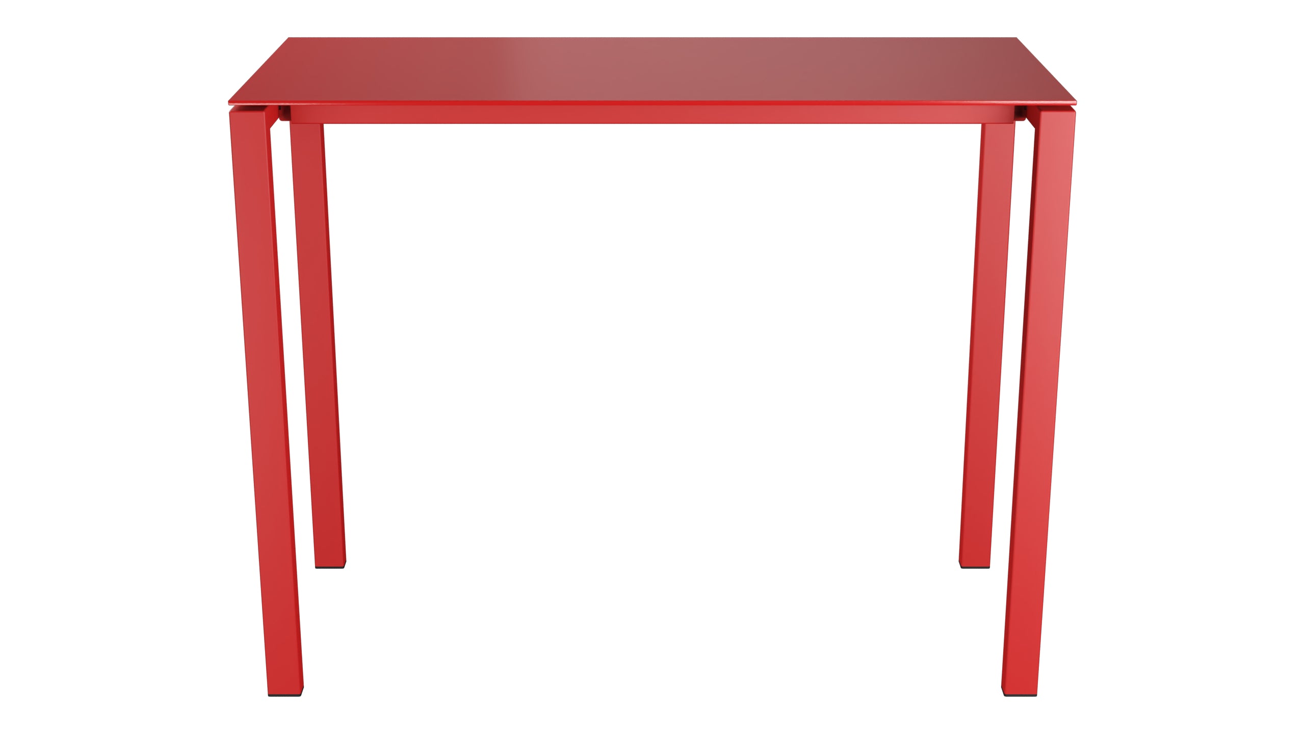 Luzern Glasfaser-Stehtisch Outdoor Decor 140x60 in Rot präsentiert im Onlineshop von KAQTU Design AG. Hochtisch Outdoor ist von Schaffner