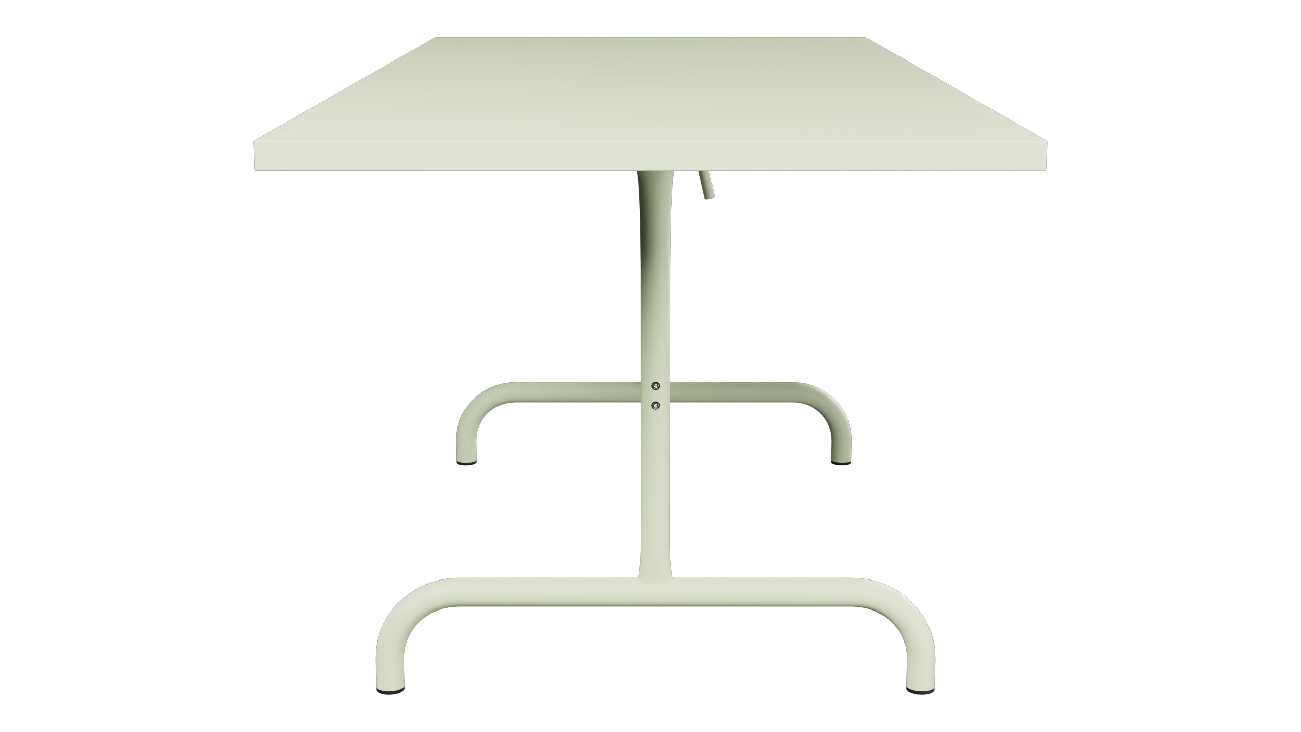 Säntis Metall-Gartentisch 180x80 klappbar in Pastellgrün präsentiert im Onlineshop von KAQTU Design AG. Gartentisch ist von Schaffner