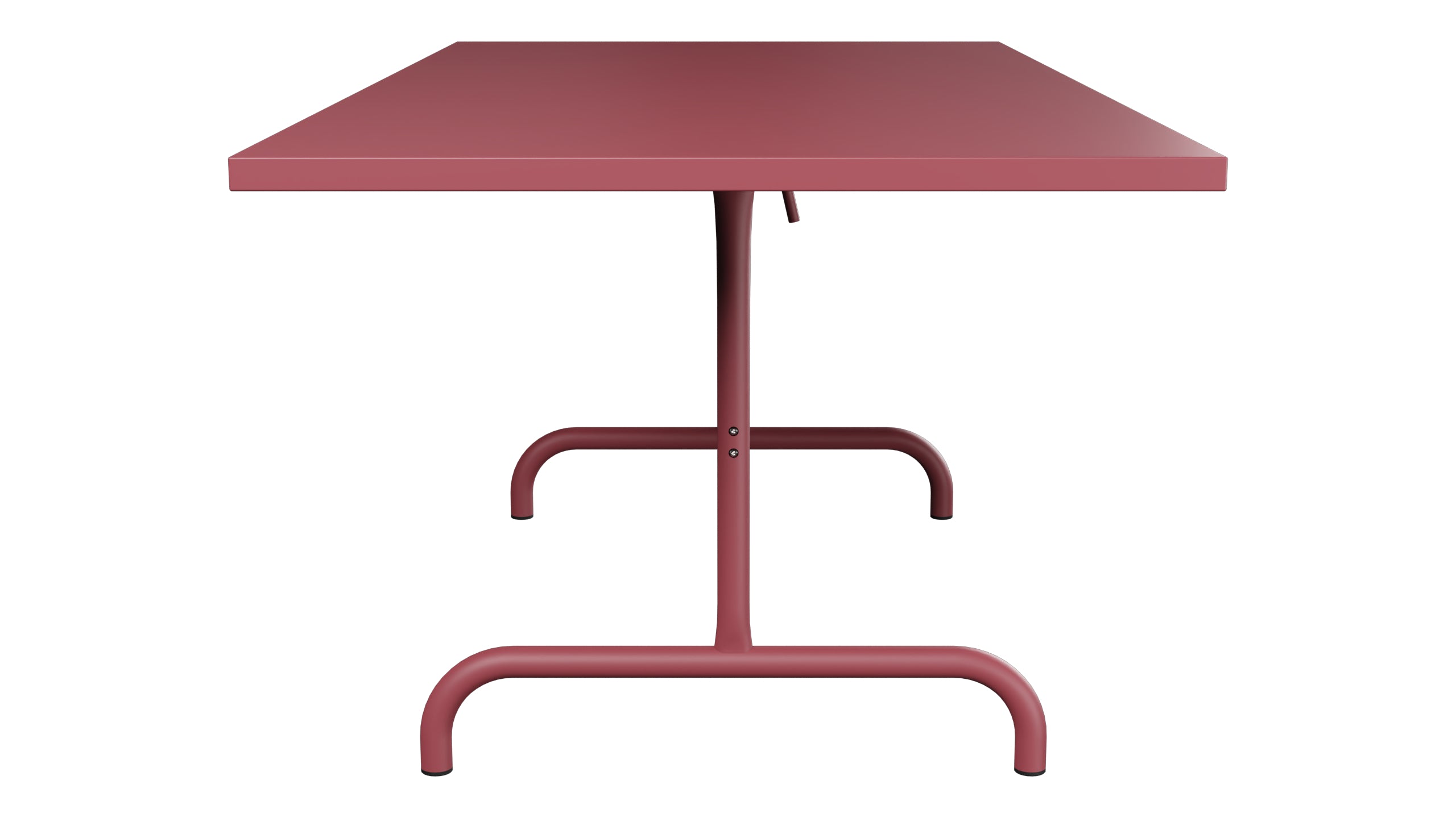 Säntis Metall-Gartentisch 180x90 klappbar in Bordeaux präsentiert im Onlineshop von KAQTU Design AG. Gartentisch ist von Schaffner