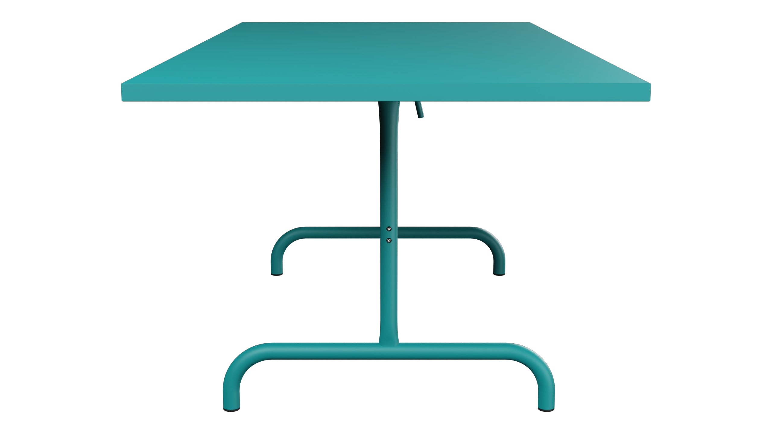 Säntis Metall-Gartentisch 180x90 klappbar in Kaliblau präsentiert im Onlineshop von KAQTU Design AG. Gartentisch ist von Schaffner