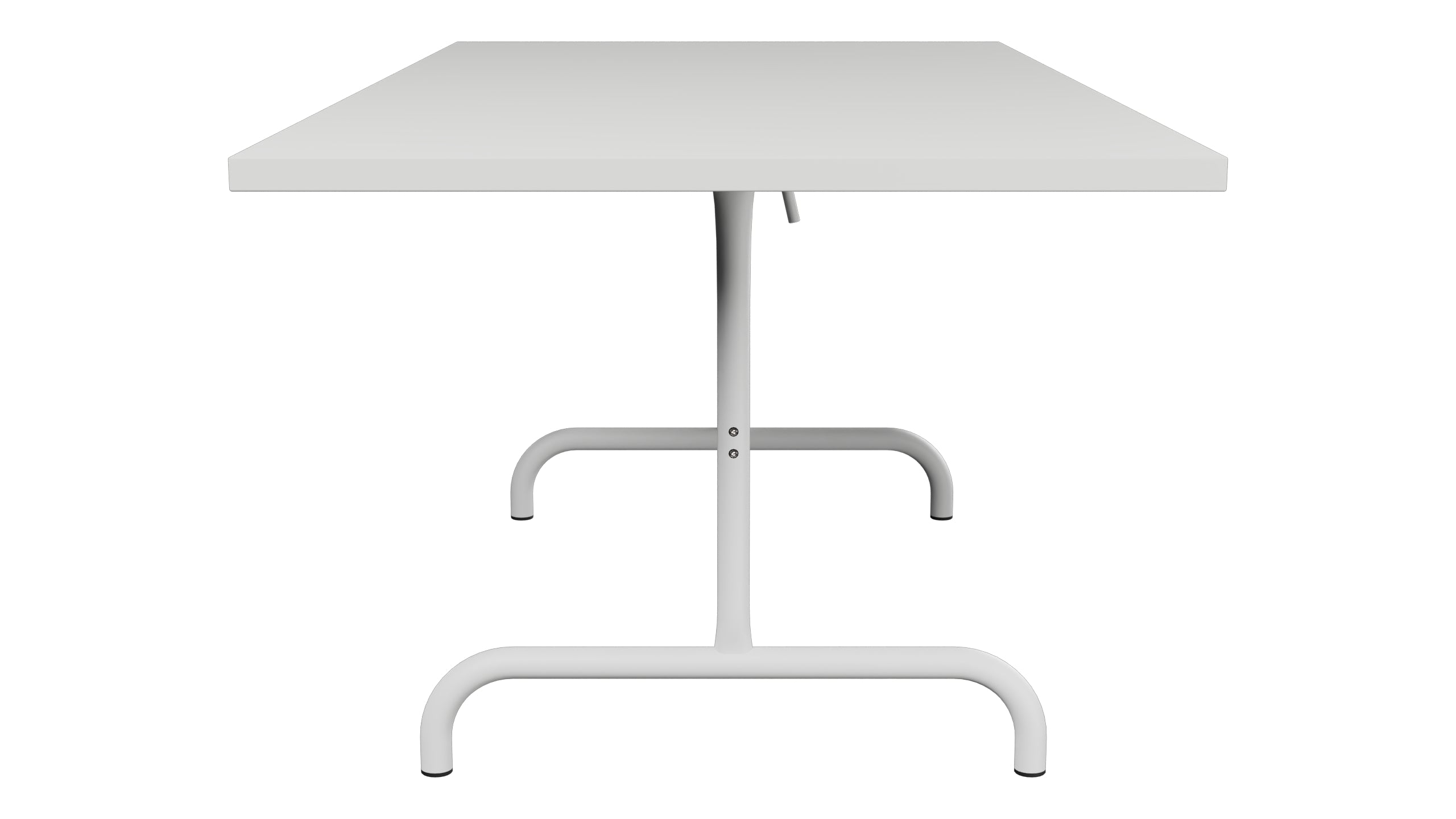 Säntis Metall-Gartentisch 180x90 klappbar in Alusilber präsentiert im Onlineshop von KAQTU Design AG. Gartentisch ist von Schaffner