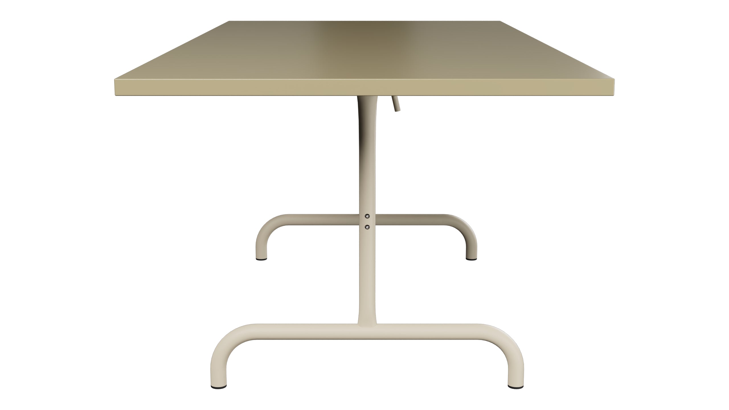 Säntis Metall-Gartentisch 180x90 klappbar in Champagner präsentiert im Onlineshop von KAQTU Design AG. Gartentisch ist von Schaffner