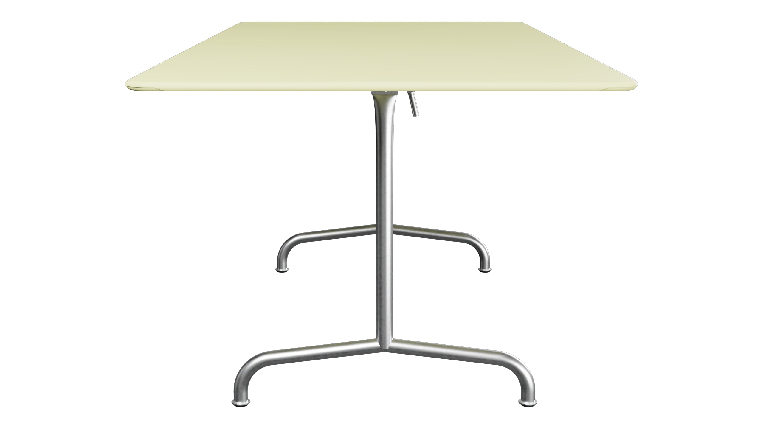 Rigi Metall-Gartentisch 180x90 klappbar in Buchsbaumgelb präsentiert im Onlineshop von KAQTU Design AG. Gartentisch ist von Schaffner