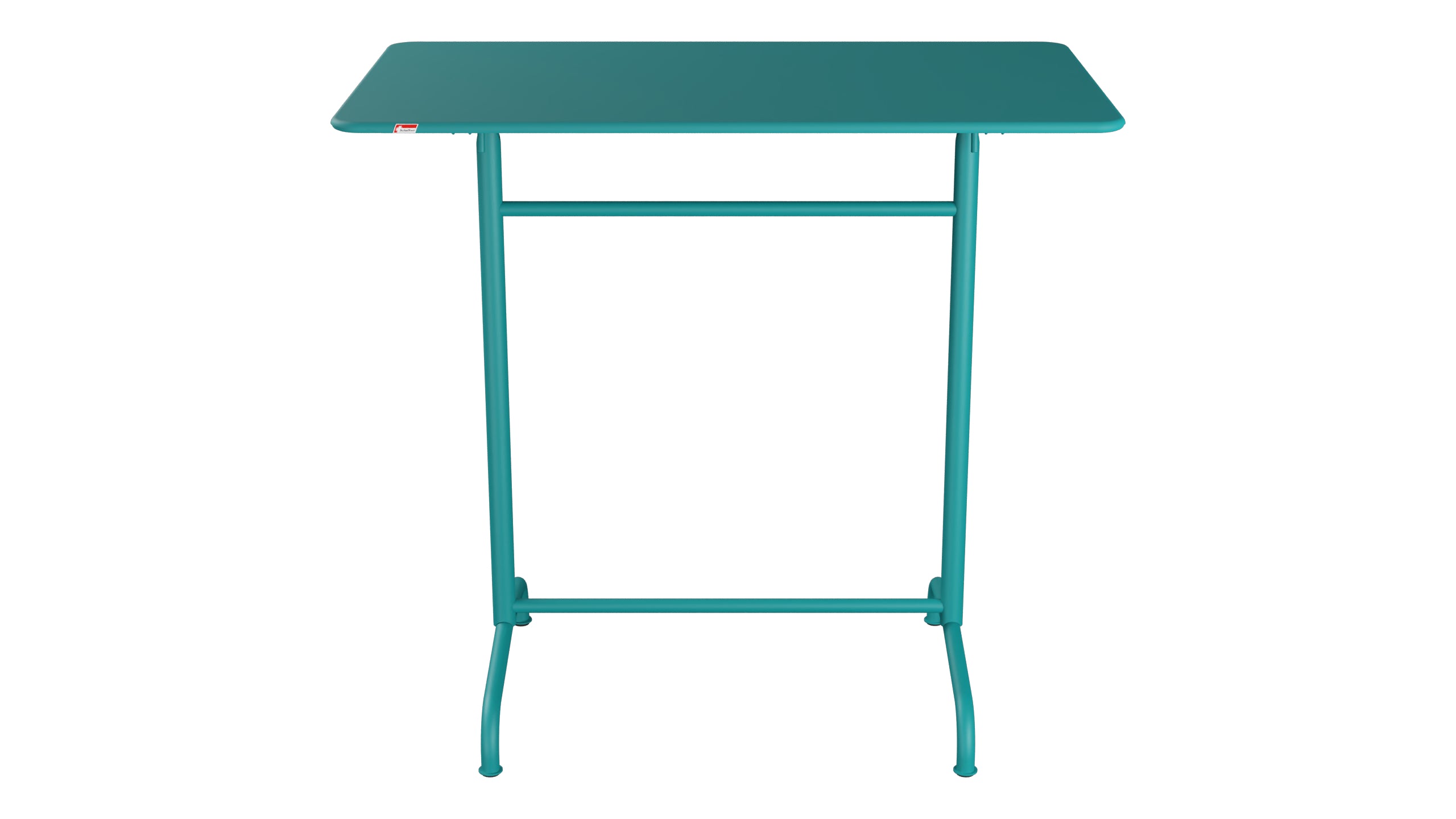 Rigi Metall-Stehtisch Outdoor 120x70 / 110 klappbar in Kaliblau präsentiert im Onlineshop von KAQTU Design AG. Hochtisch Outdoor ist von Schaffner