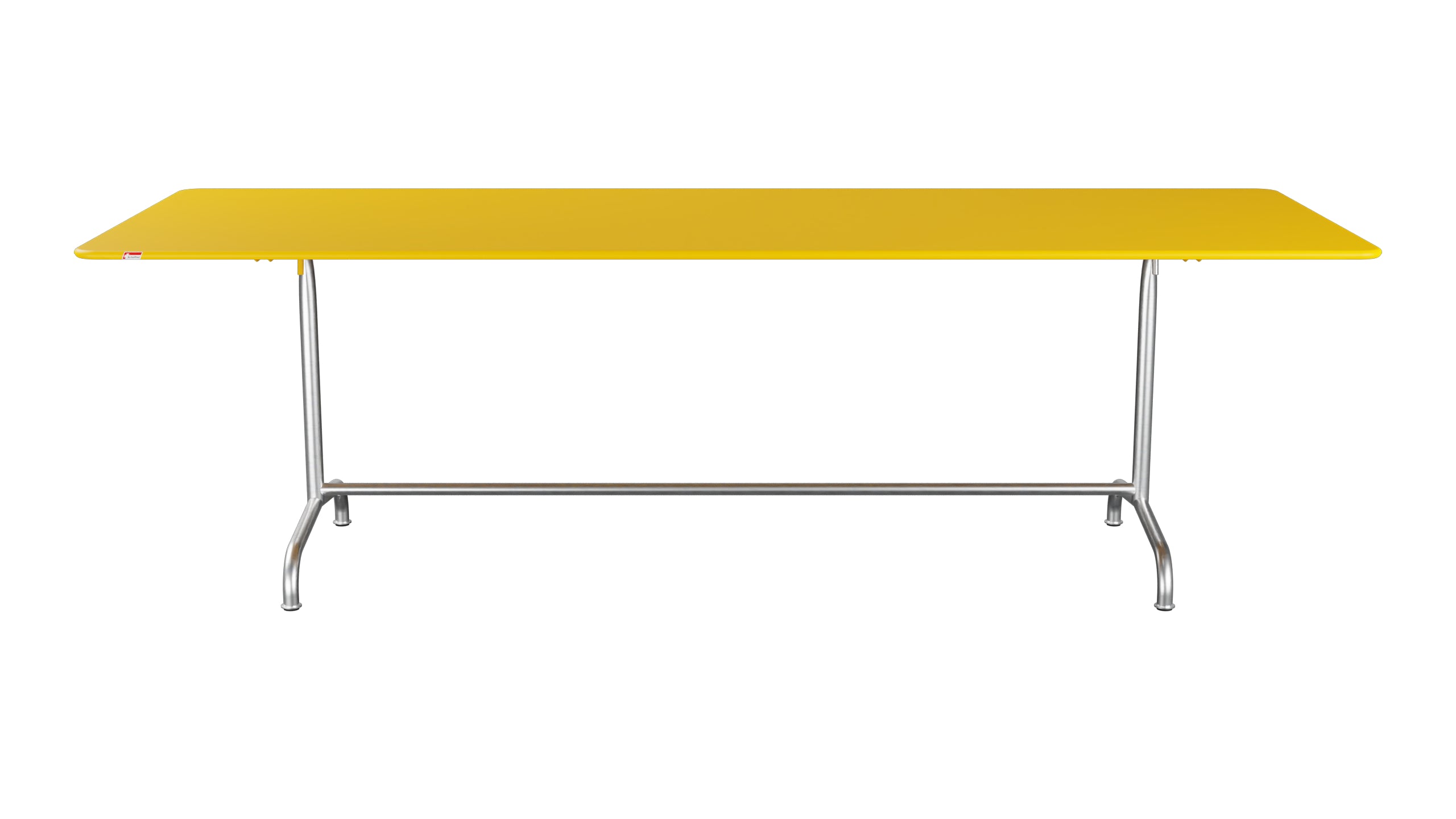 Rigi Metall-Gartentisch 240x90 klappbar in Gelb präsentiert im Onlineshop von KAQTU Design AG. Gartentisch ist von Schaffner