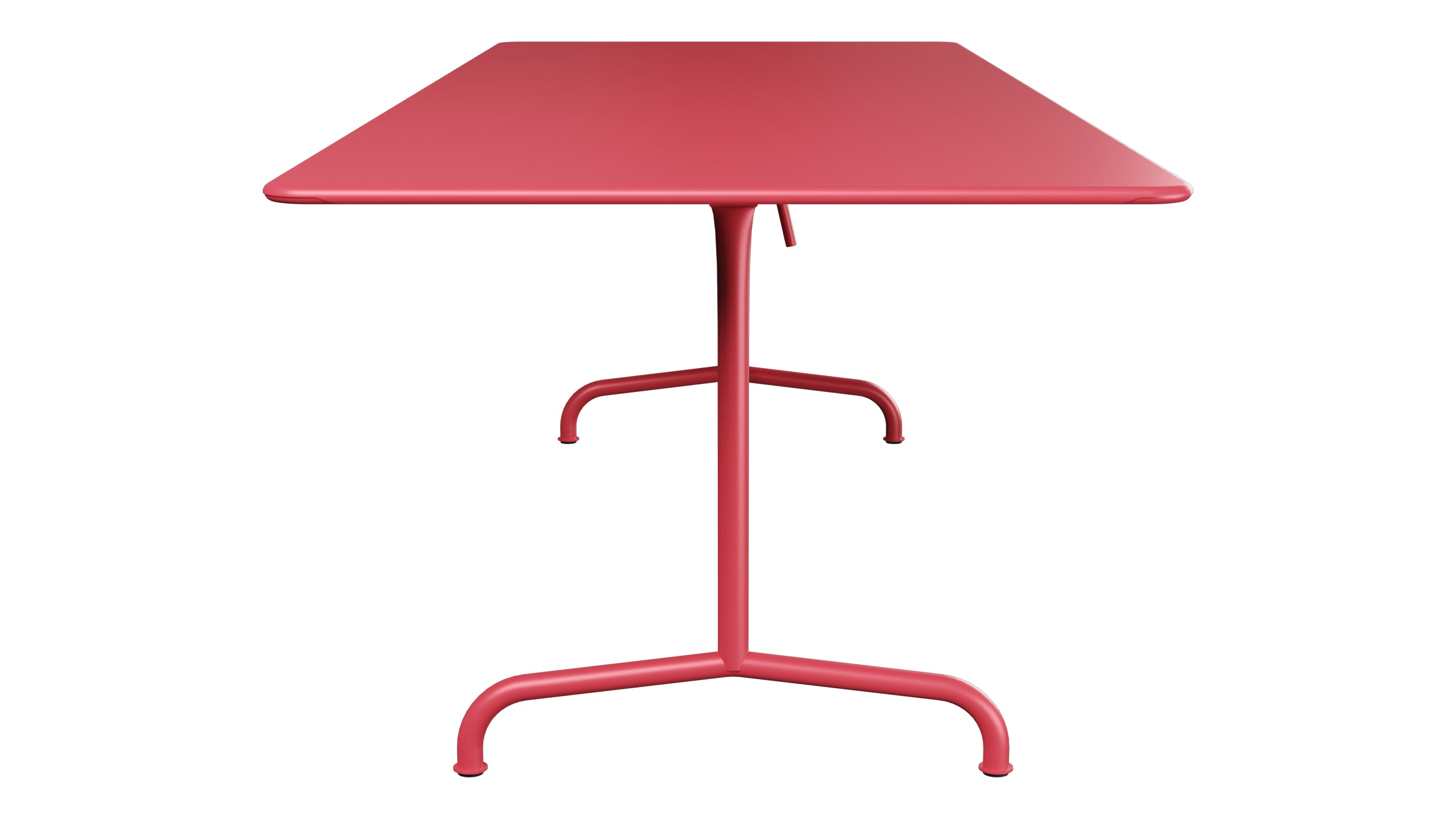 Rigi Metall-Gartentisch 240x90 klappbar in Ahornrot präsentiert im Onlineshop von KAQTU Design AG. Gartentisch ist von Schaffner
