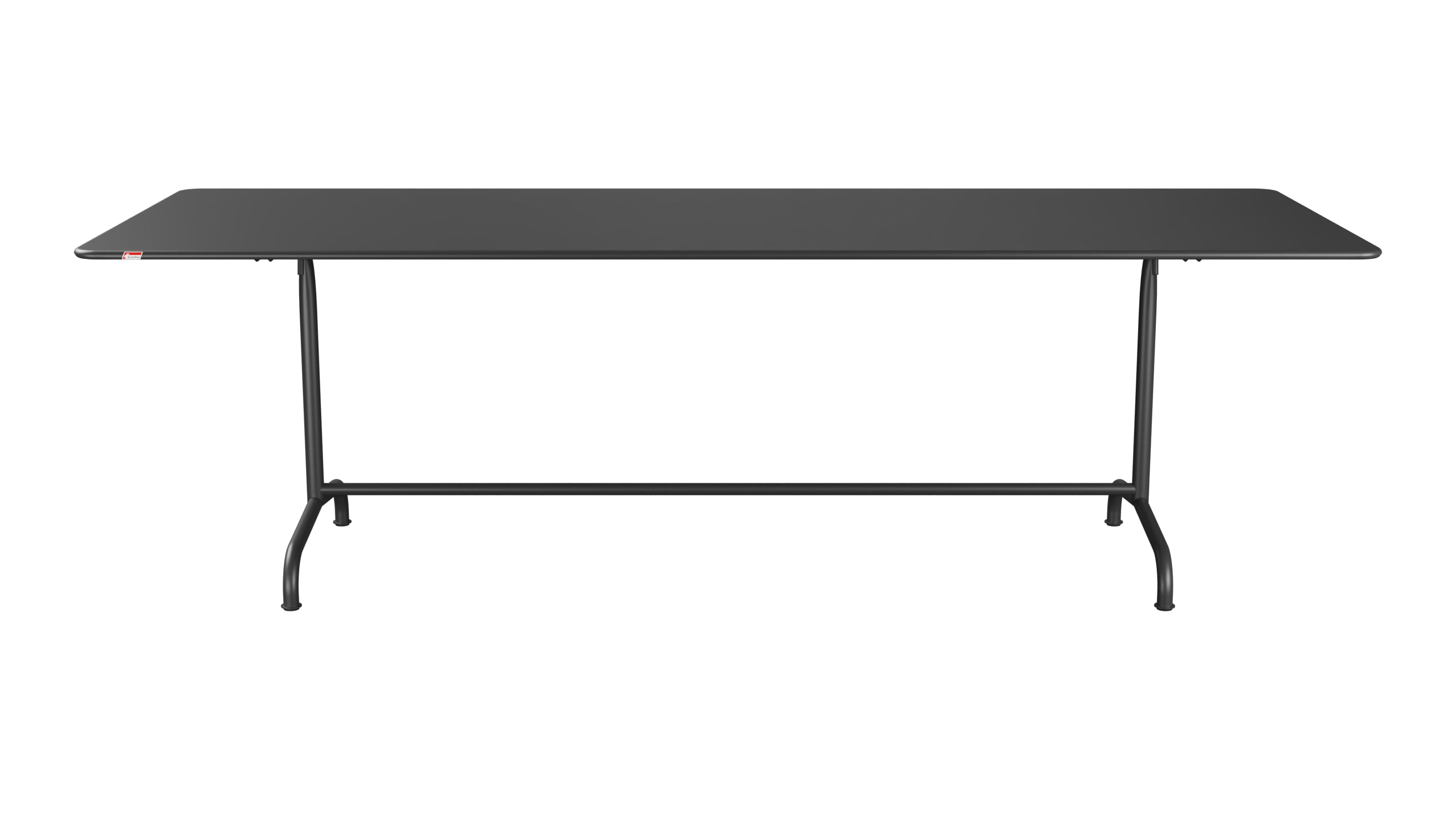 Rigi Metall-Gartentisch 240x90 klappbar in Anthrazit präsentiert im Onlineshop von KAQTU Design AG. Gartentisch ist von Schaffner