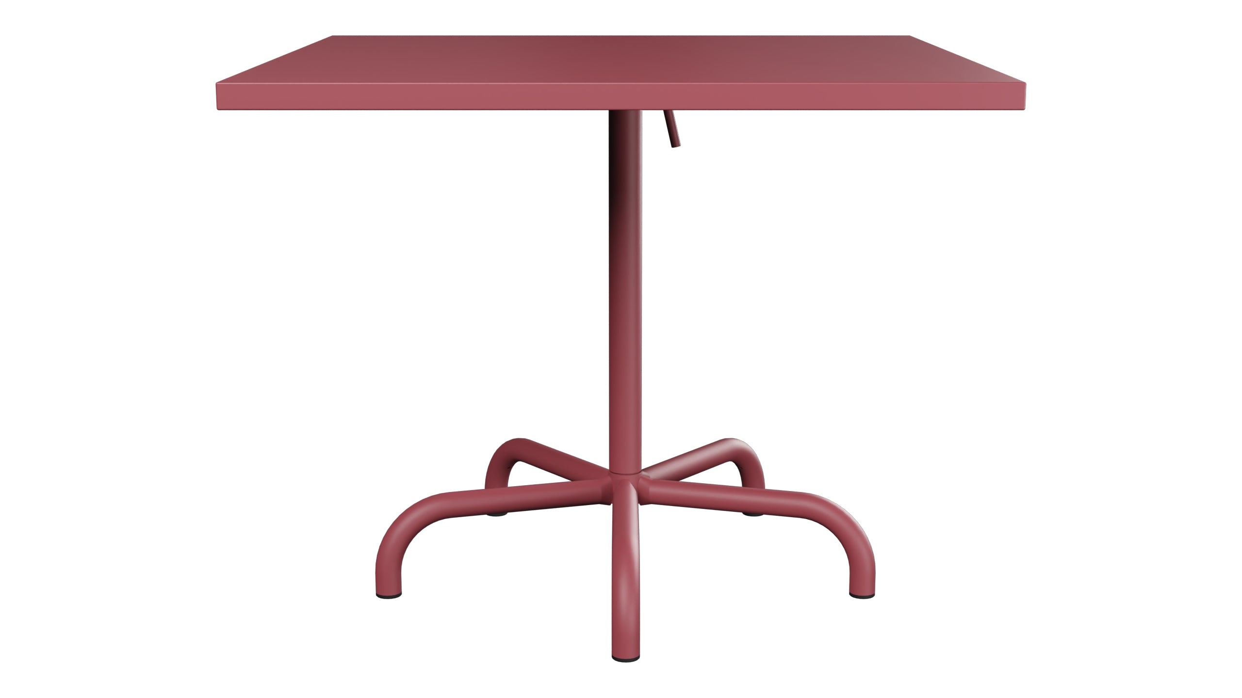 Säntis Metall-Gartentisch 90x90 klappbar in Bordeaux präsentiert im Onlineshop von KAQTU Design AG. Gartentisch ist von Schaffner
