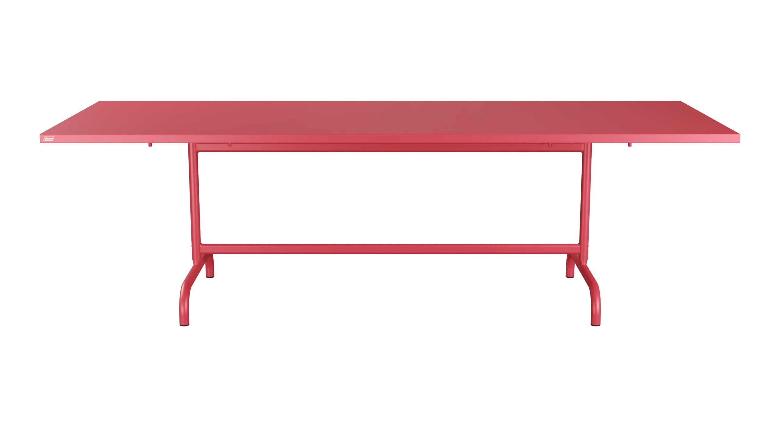 Säntis Metall-Gartentisch 240x90 klappbar in Ahornrot präsentiert im Onlineshop von KAQTU Design AG. Gartentisch ist von Schaffner