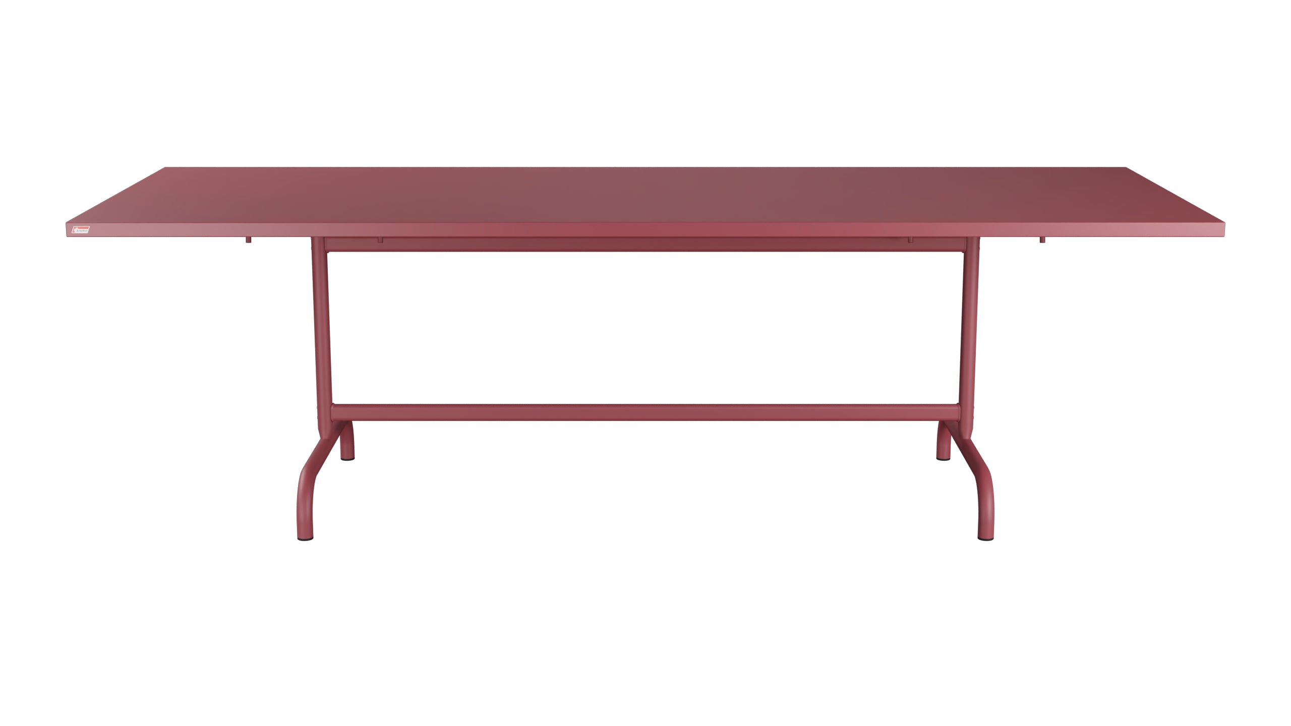 Säntis Metall-Gartentisch 240x90 klappbar in Bordeaux präsentiert im Onlineshop von KAQTU Design AG. Gartentisch ist von Schaffner