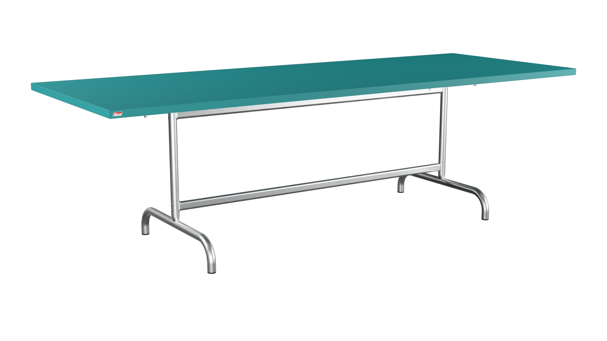 Säntis Metall-Gartentisch 240x90 klappbar in Kaliblau präsentiert im Onlineshop von KAQTU Design AG. Gartentisch ist von Schaffner